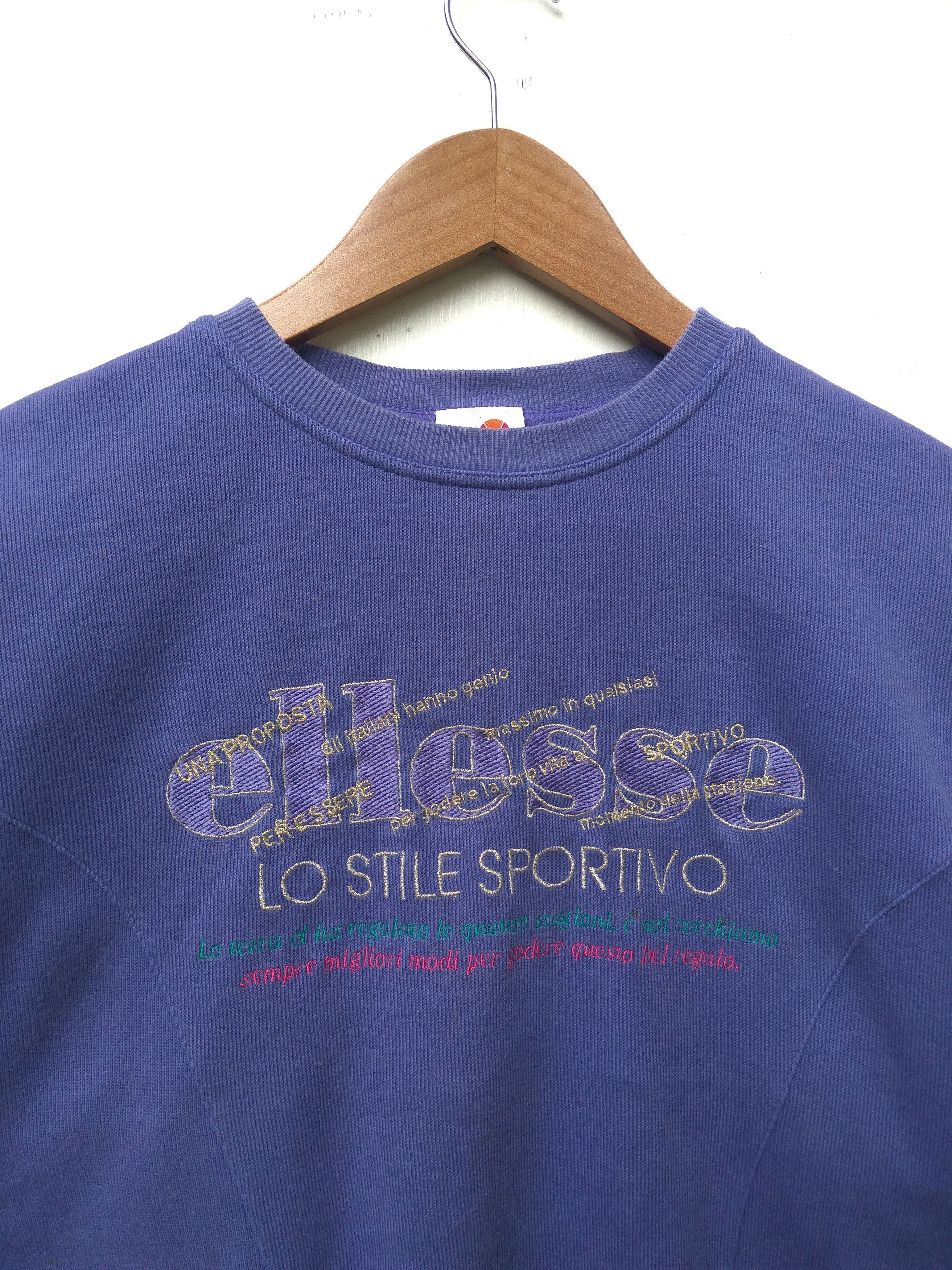 Ellesse × Vintage Vintage Ellese Sweatshirt big logo Jumper ladies Size M / US 6-8 / IT 42-44 - 2 Thumbnail