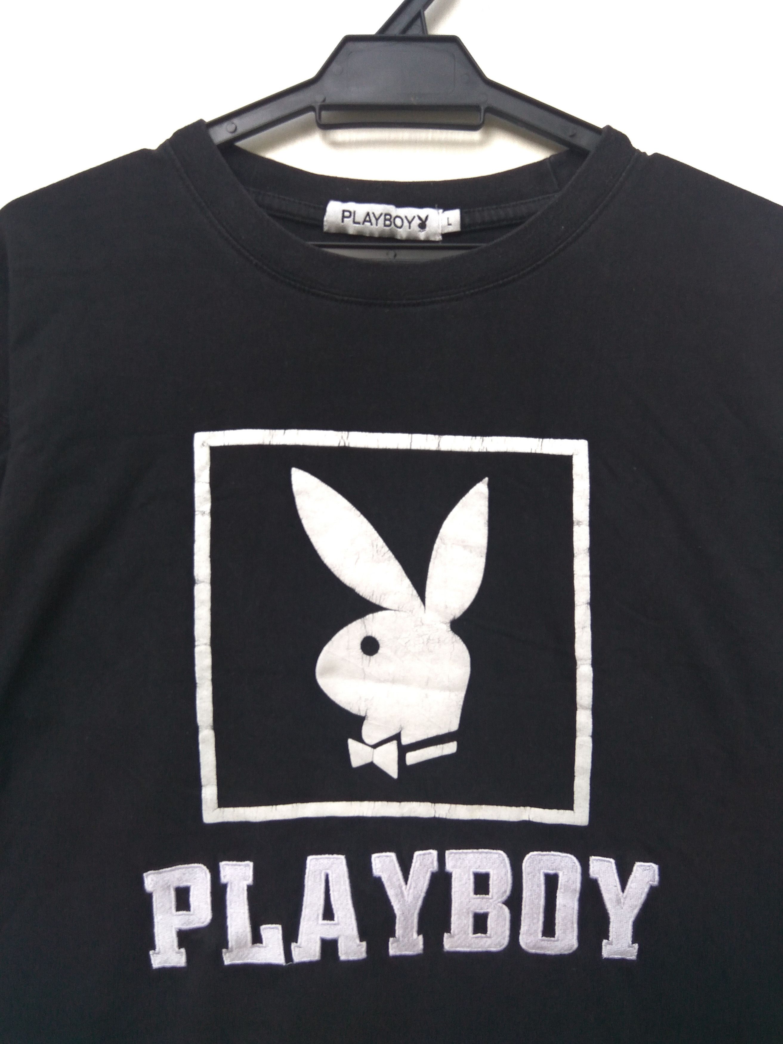 Playboy × Vintage Playboy t shirt big logo spell out Size US L / EU 52-54 / 3 - 2 Thumbnail