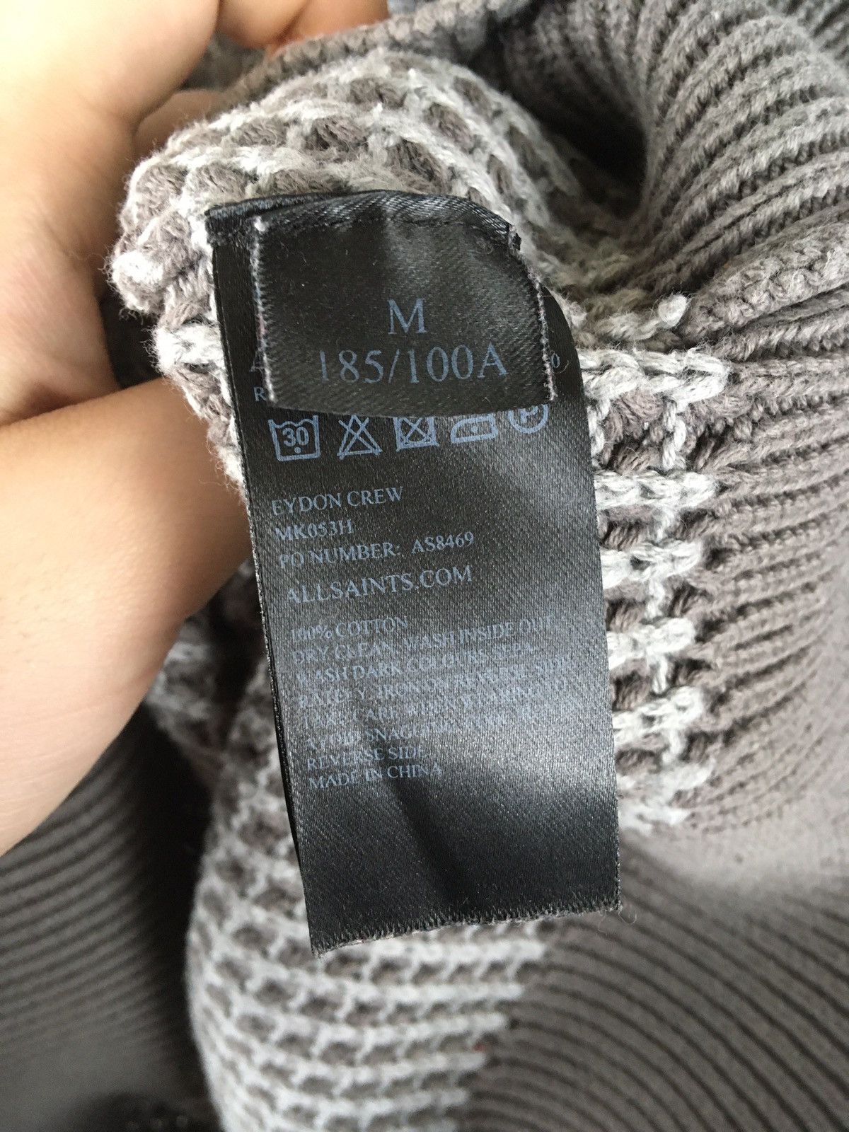 Allsaints Allsaints Eydon Crew Knitwear Sweater Size US M / EU 48-50 / 2 - 4 Thumbnail