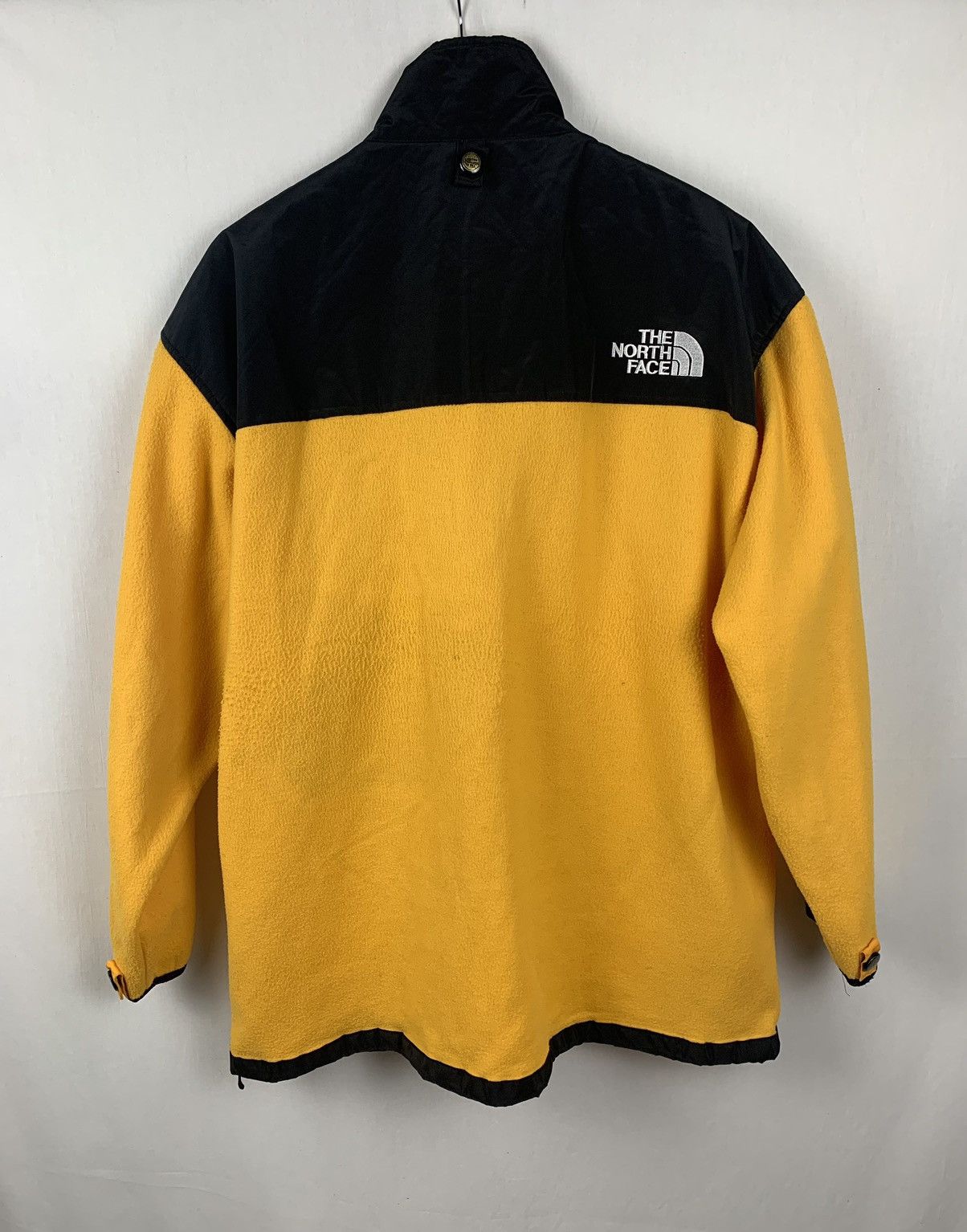 The North Face × Vintage Vintage The North Face Yellow Fleece Jacket Size US L / EU 52-54 / 3 - 4 Thumbnail