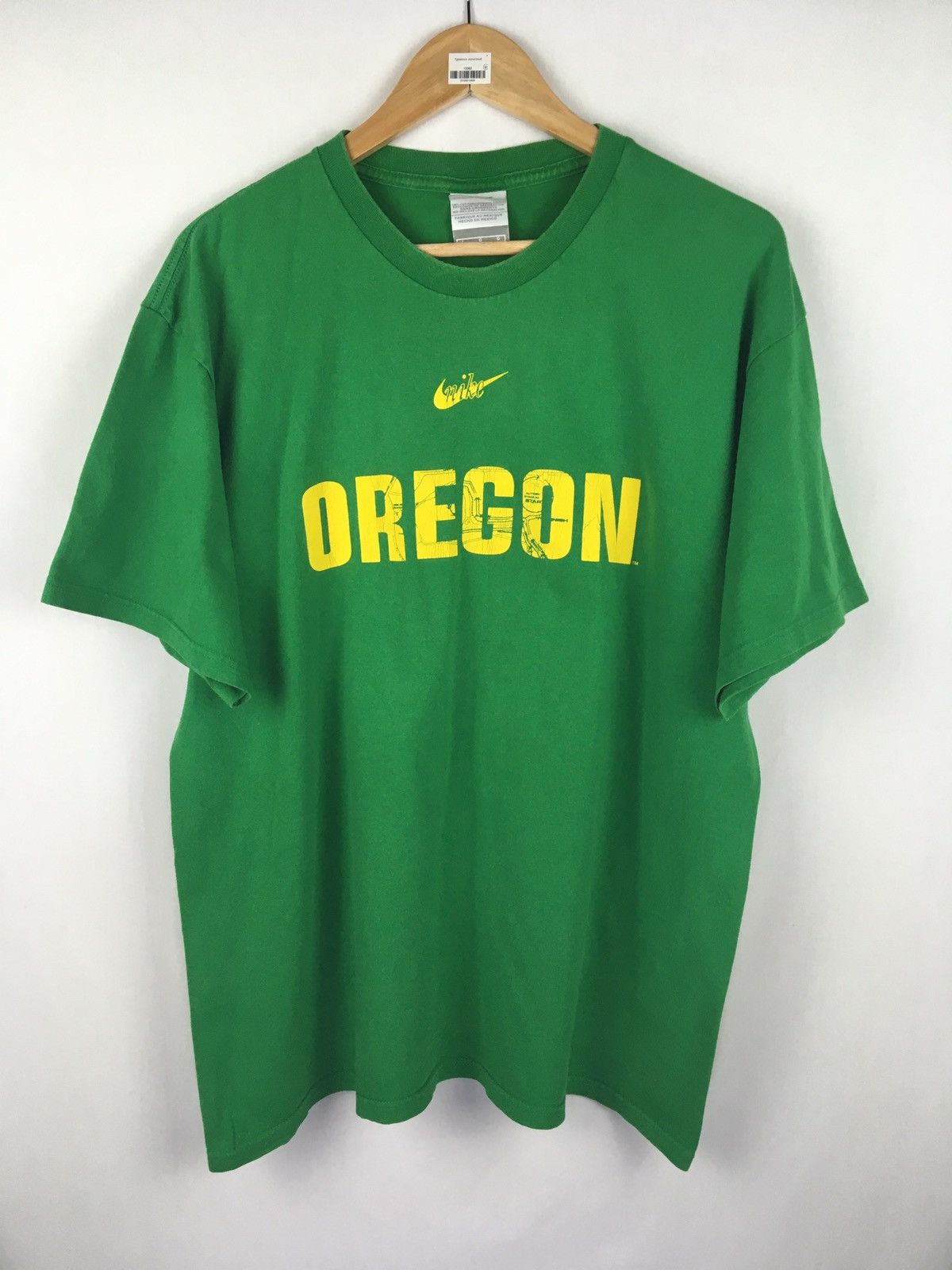Nike × Vintage Vintage Nike Oregon Central Logo t-shirt Size US L / EU 52-54 / 3 - 1 Thumbnail