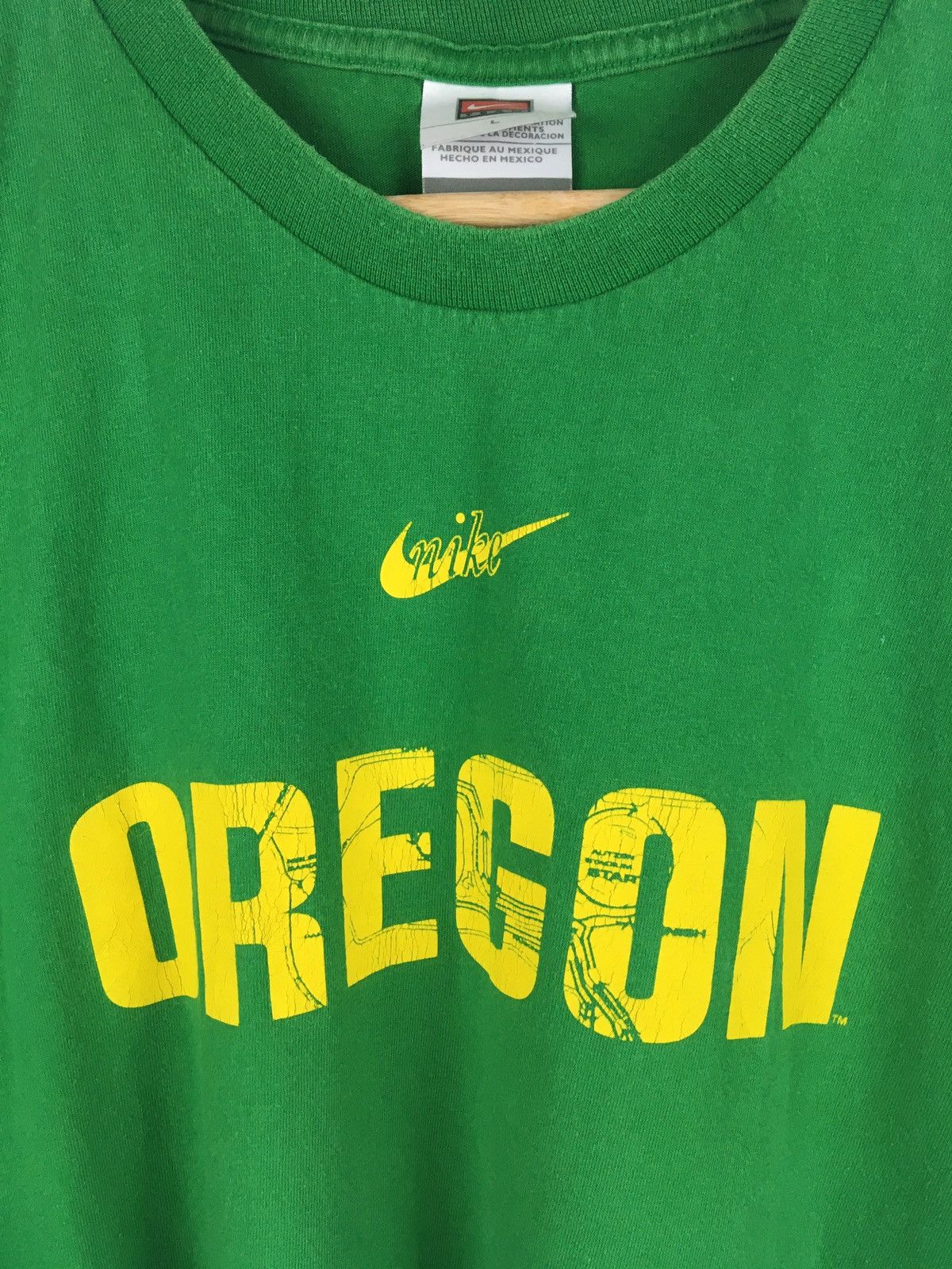 Nike × Vintage Vintage Nike Oregon Central Logo t-shirt Size US L / EU 52-54 / 3 - 2 Thumbnail