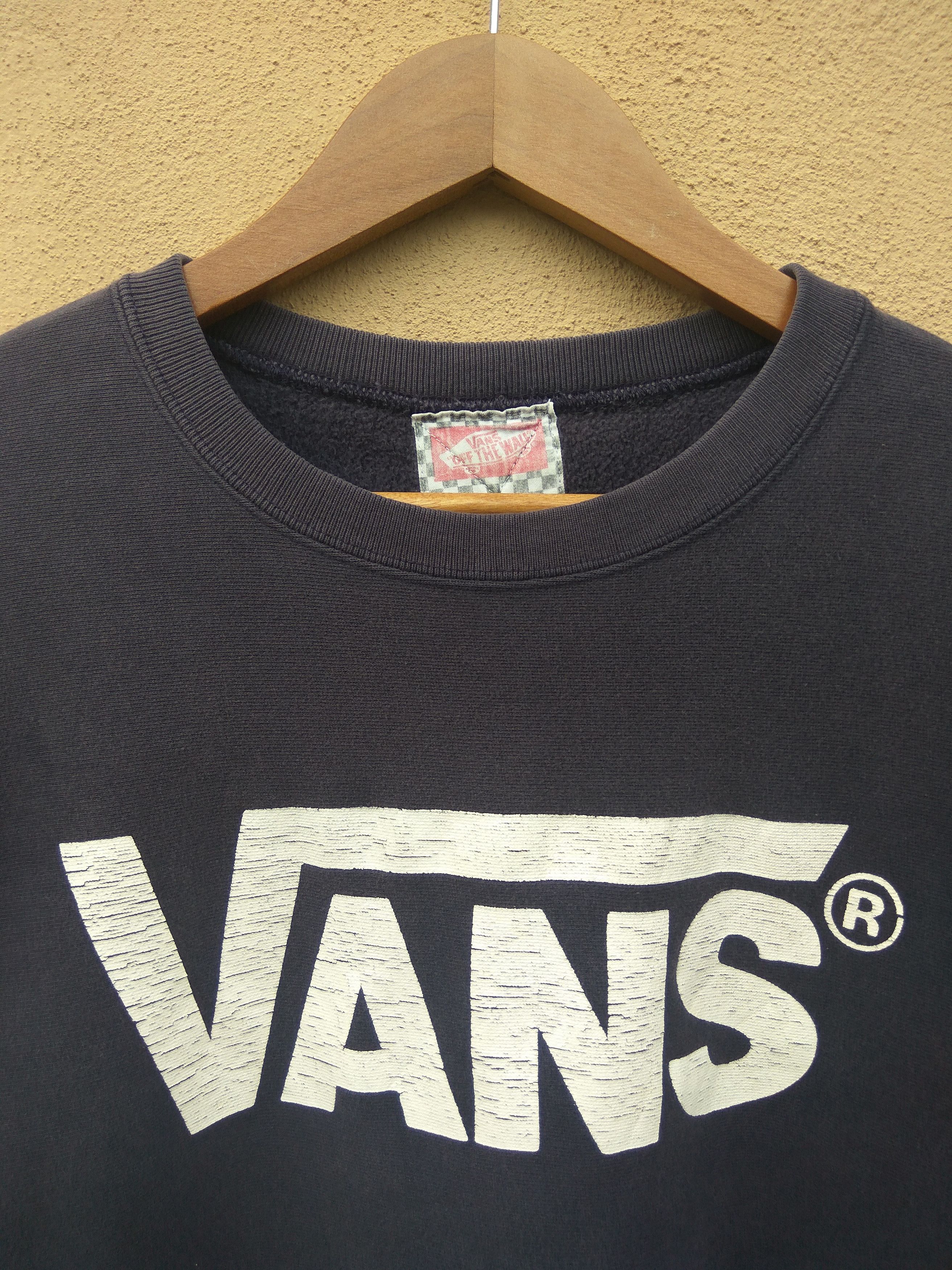 Vans × Vintage Vintage VANS sweatshirt spell out crewneck Size US M / EU 48-50 / 2 - 5 Thumbnail