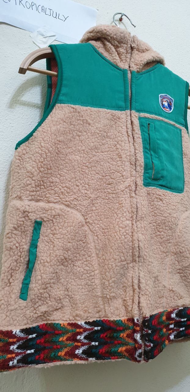 Japanese Brand Titicaca Fleece Vest Hoodies Size US M / EU 48-50 / 2 - 2 Thumbnail