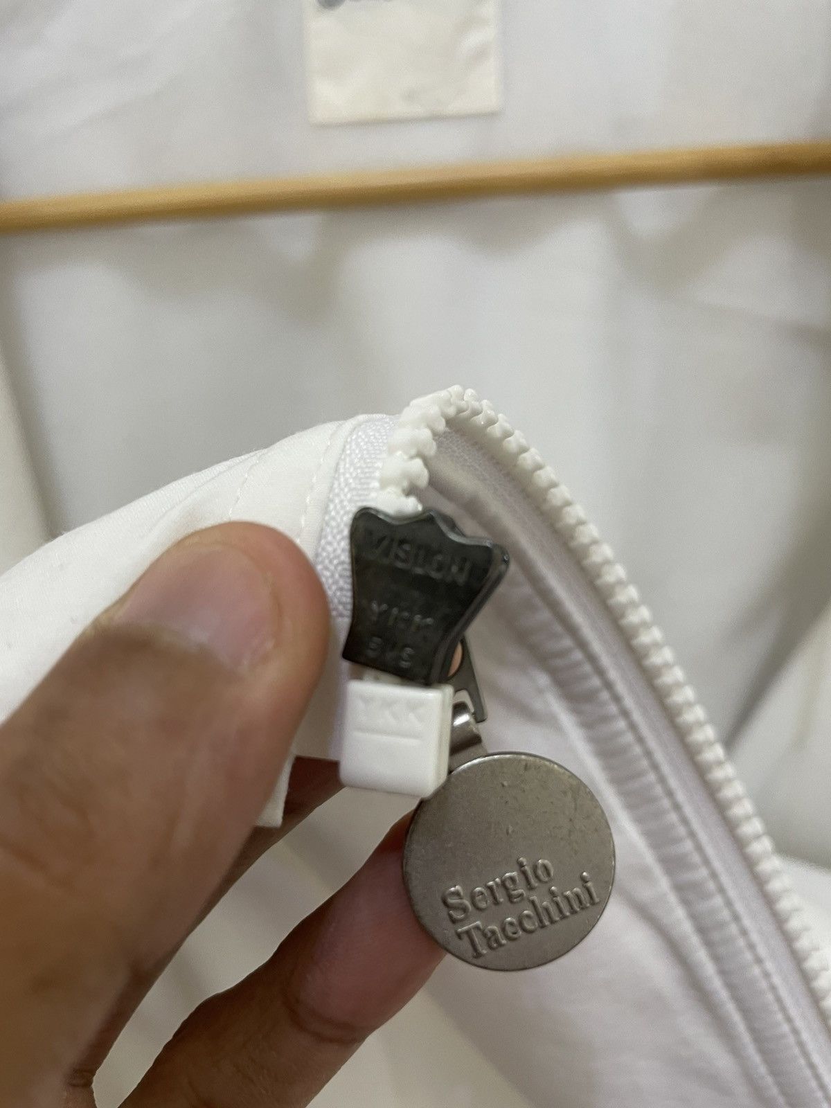 Sergio Tacchini Vintage Sergio Tacchini Nylon Windbreaker Jacket Size US S / EU 44-46 / 1 - 14 Thumbnail