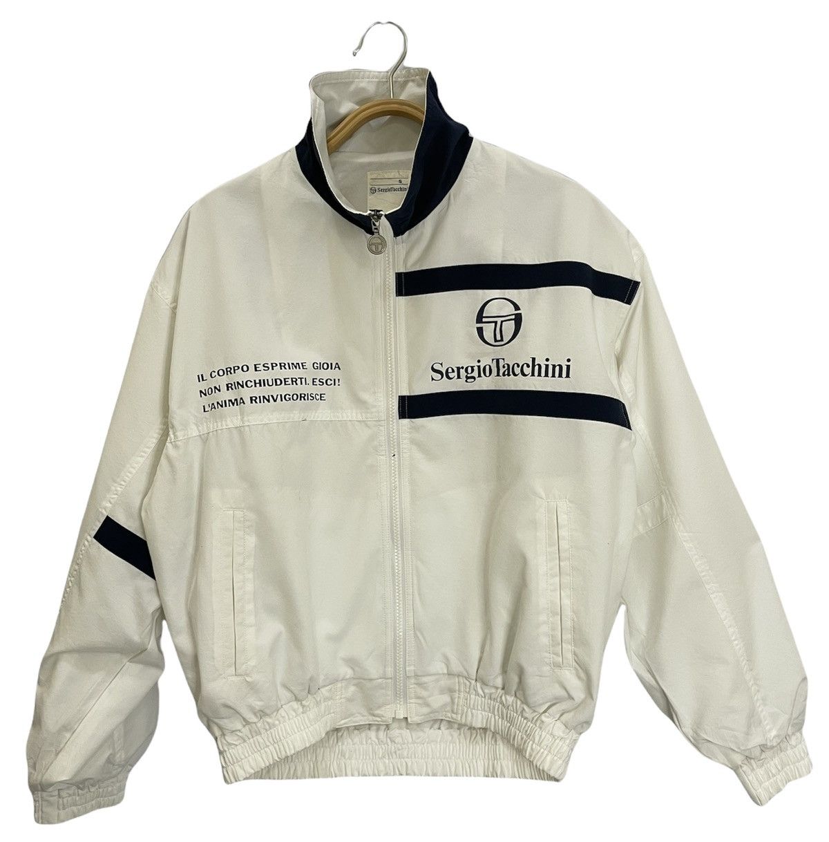 Vintage Sergio Tacchini Nylon Windbreaker Jacket