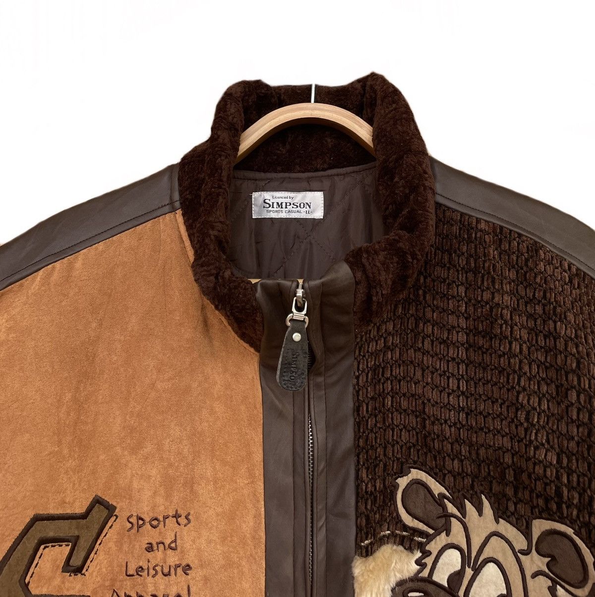 Japanese Brand Simpson Sport Australia Patchwork Casual Jacket Size US XL / EU 56 / 4 - 6 Thumbnail