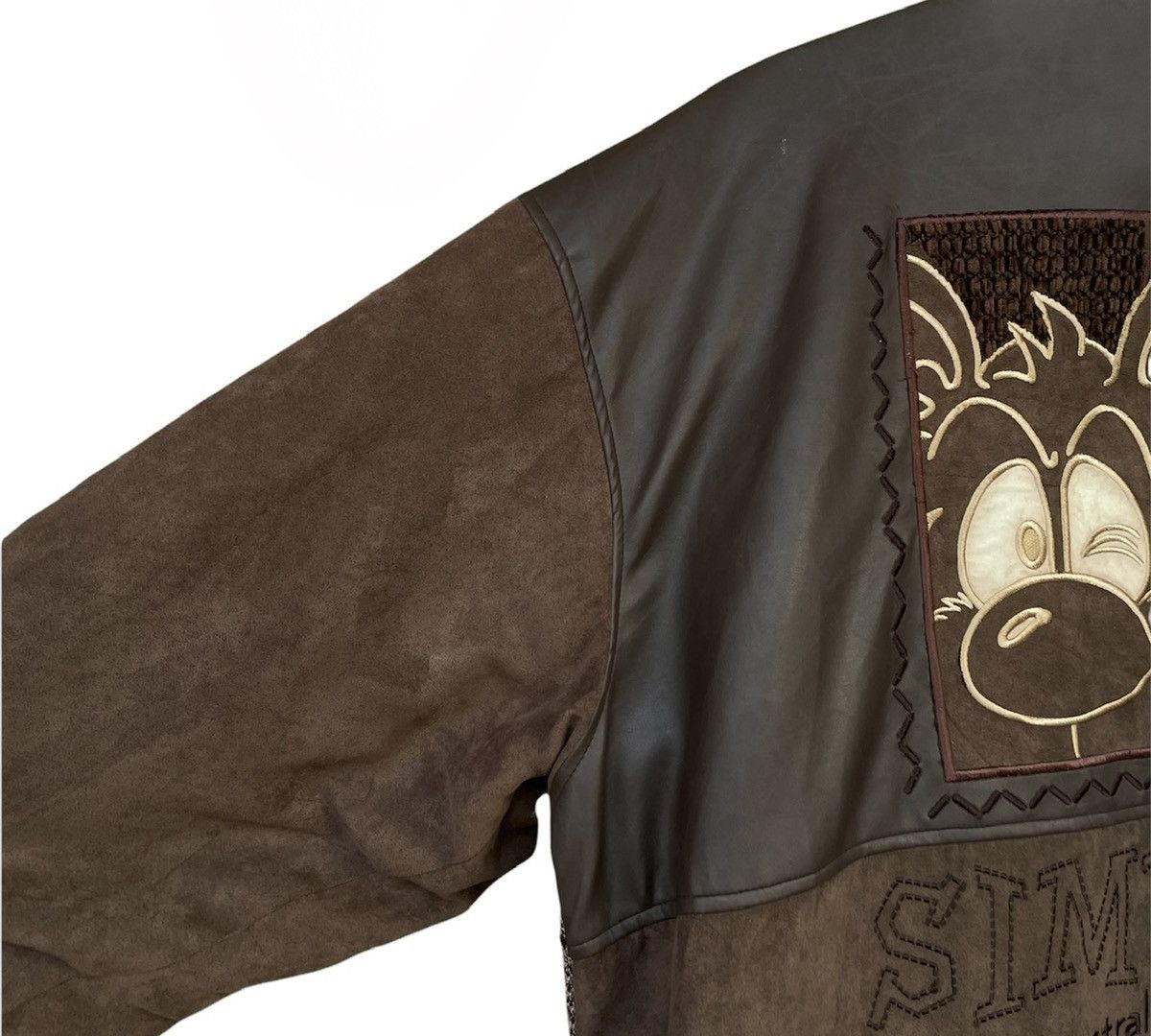 Japanese Brand Simpson Sport Australia Patchwork Casual Jacket Size US XL / EU 56 / 4 - 15 Thumbnail