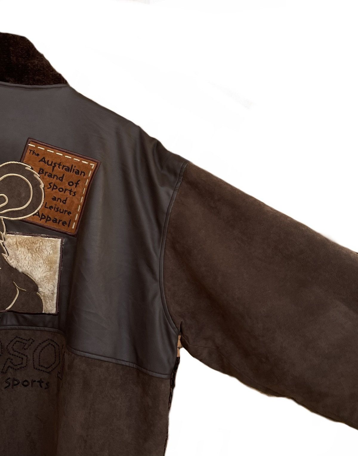 Japanese Brand Simpson Sport Australia Patchwork Casual Jacket Size US XL / EU 56 / 4 - 14 Thumbnail