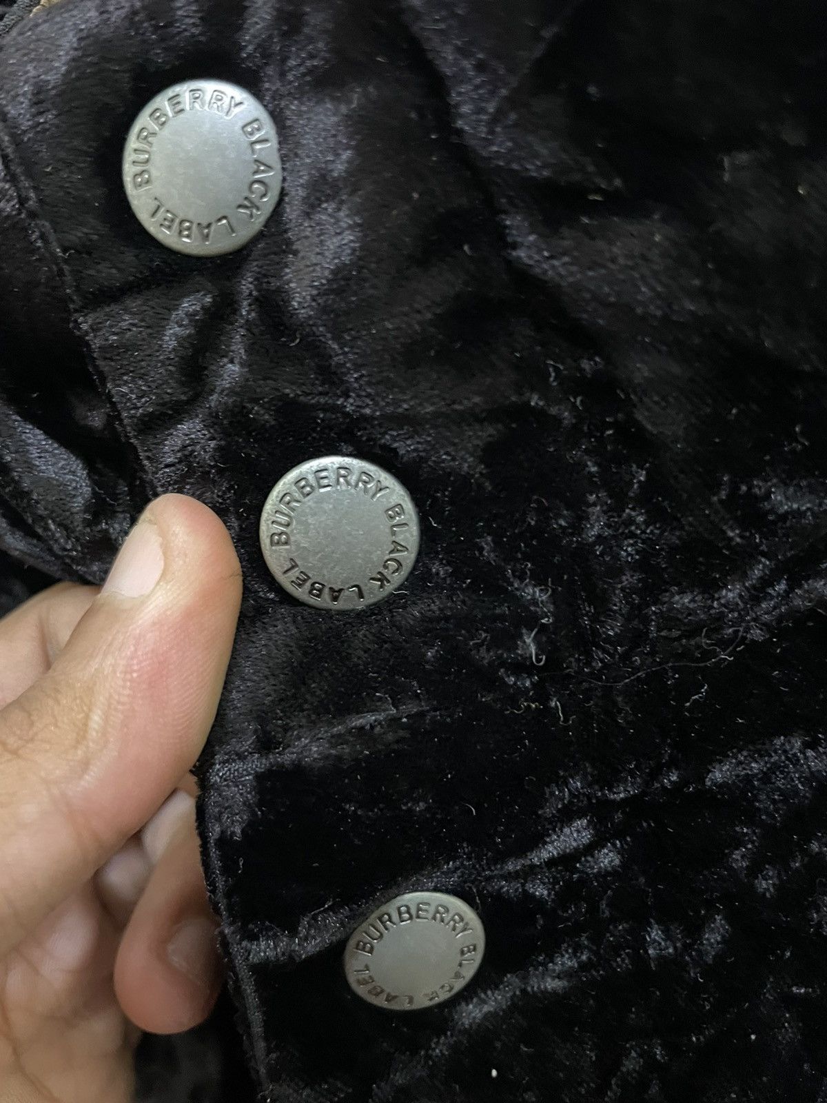 Burberry Burberry Black Label Nova Check Velvet Jacket Size US M / EU 48-50 / 2 - 12 Thumbnail