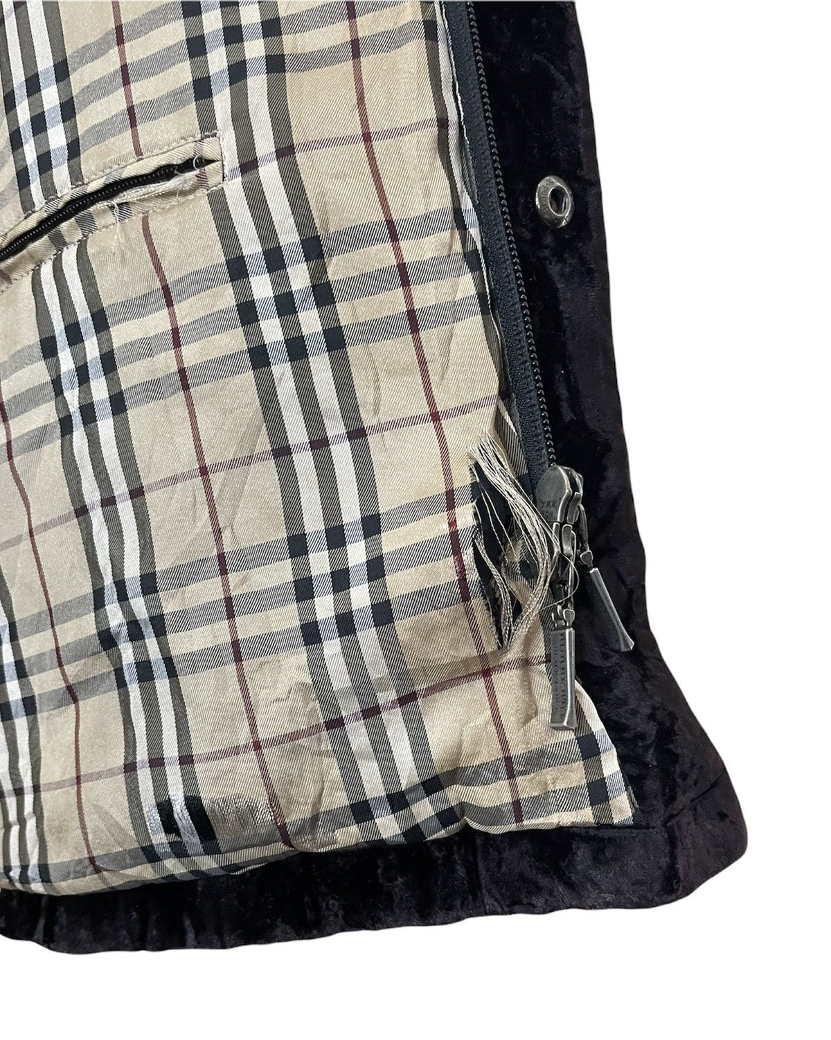 Burberry Burberry Black Label Nova Check Velvet Jacket Size US M / EU 48-50 / 2 - 15 Thumbnail