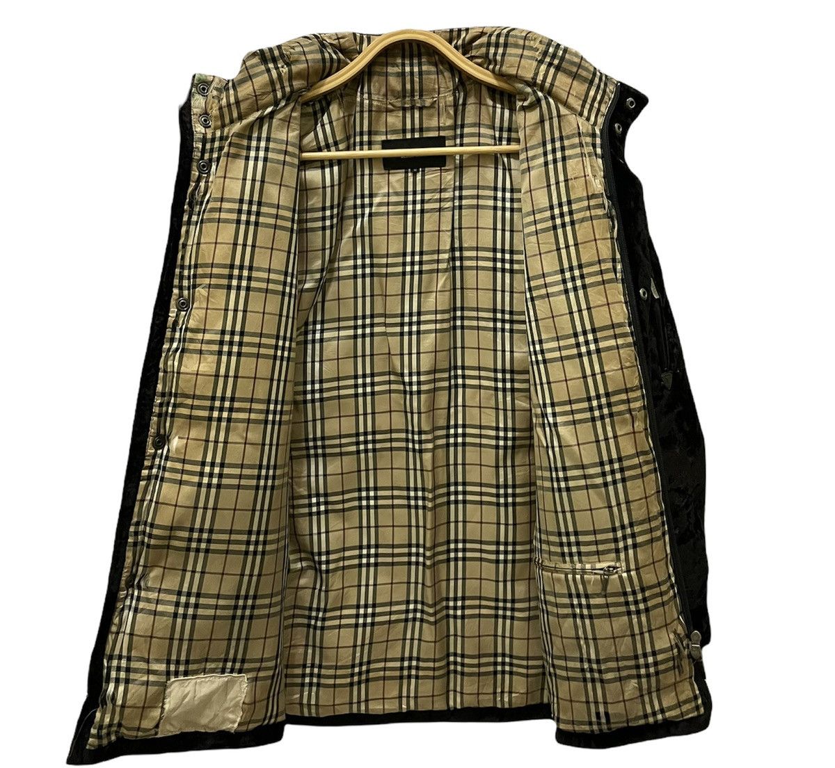 Burberry Burberry Black Label Nova Check Velvet Jacket Size US M / EU 48-50 / 2 - 20 Thumbnail