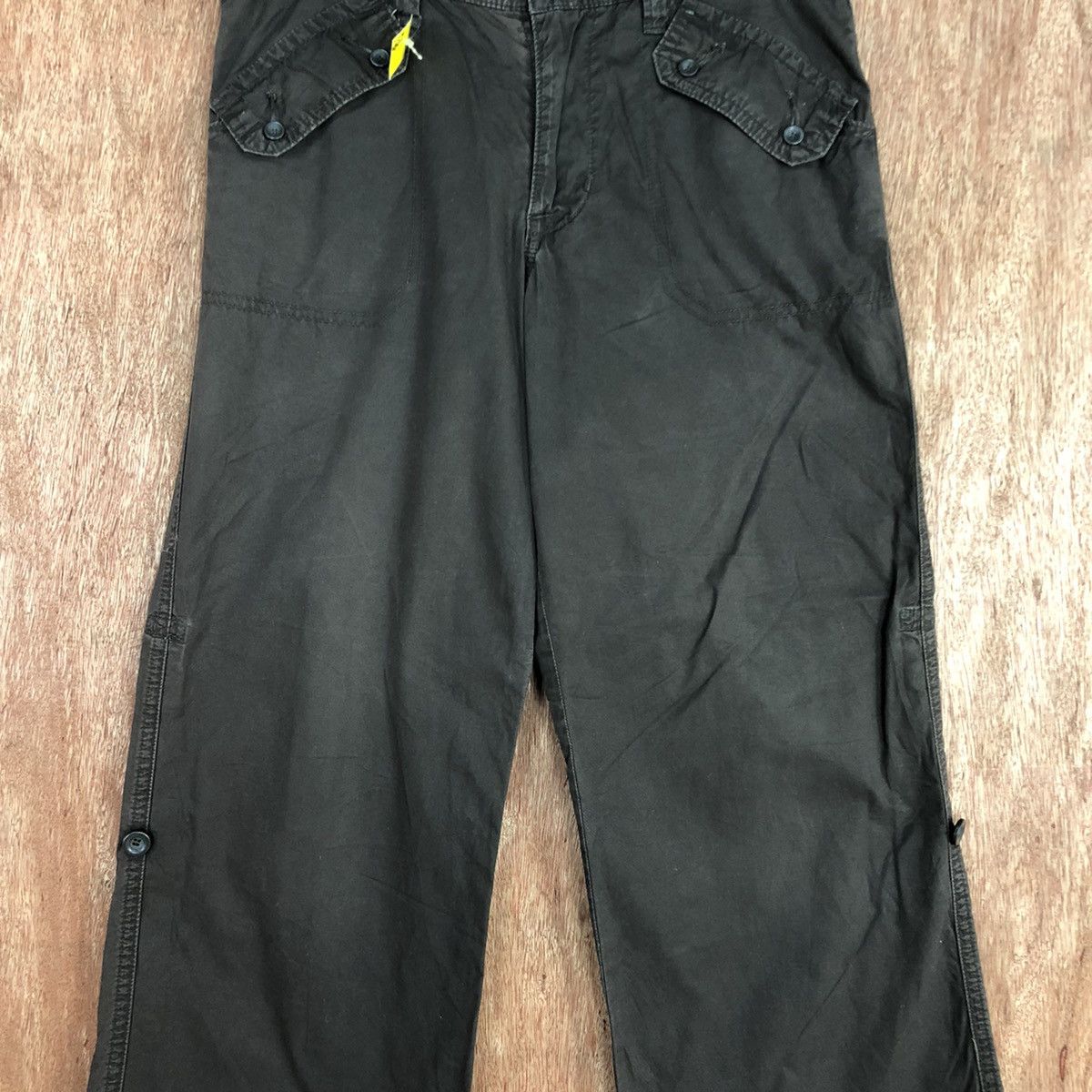 Japanese Brand DLL Japan Brown Multipocket Tactical Cargo Pants #2667 Size US 27 - 4 Thumbnail