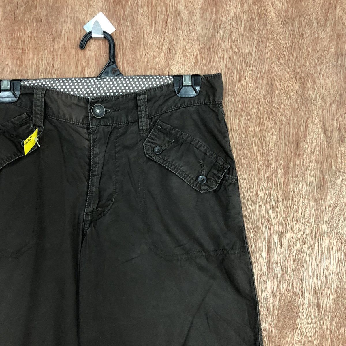 Japanese Brand DLL Japan Brown Multipocket Tactical Cargo Pants #2667 Size US 27 - 5 Thumbnail