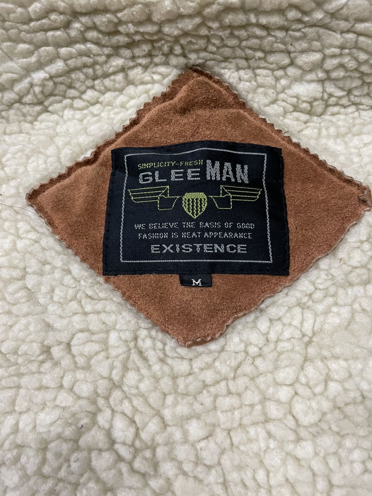 Leather Vintage Gleman B3 Cowhide Shearling Leather Jacket Size US M / EU 48-50 / 2 - 21 Thumbnail