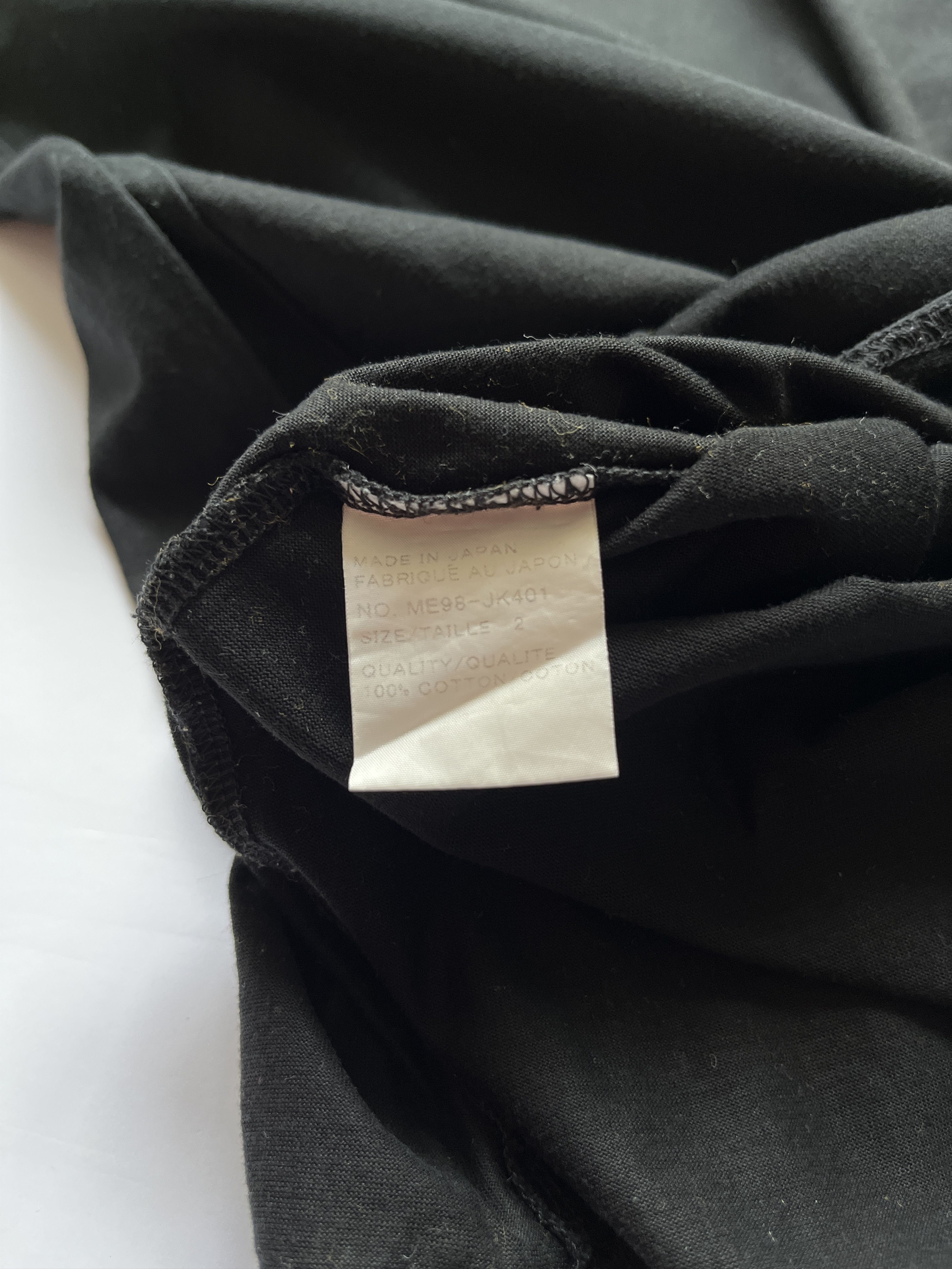Issey Miyake ⚡️QUICK SALE⚡️Issey Miyake Short Sleeve Black Tshirt Size US S / EU 44-46 / 1 - 4 Thumbnail