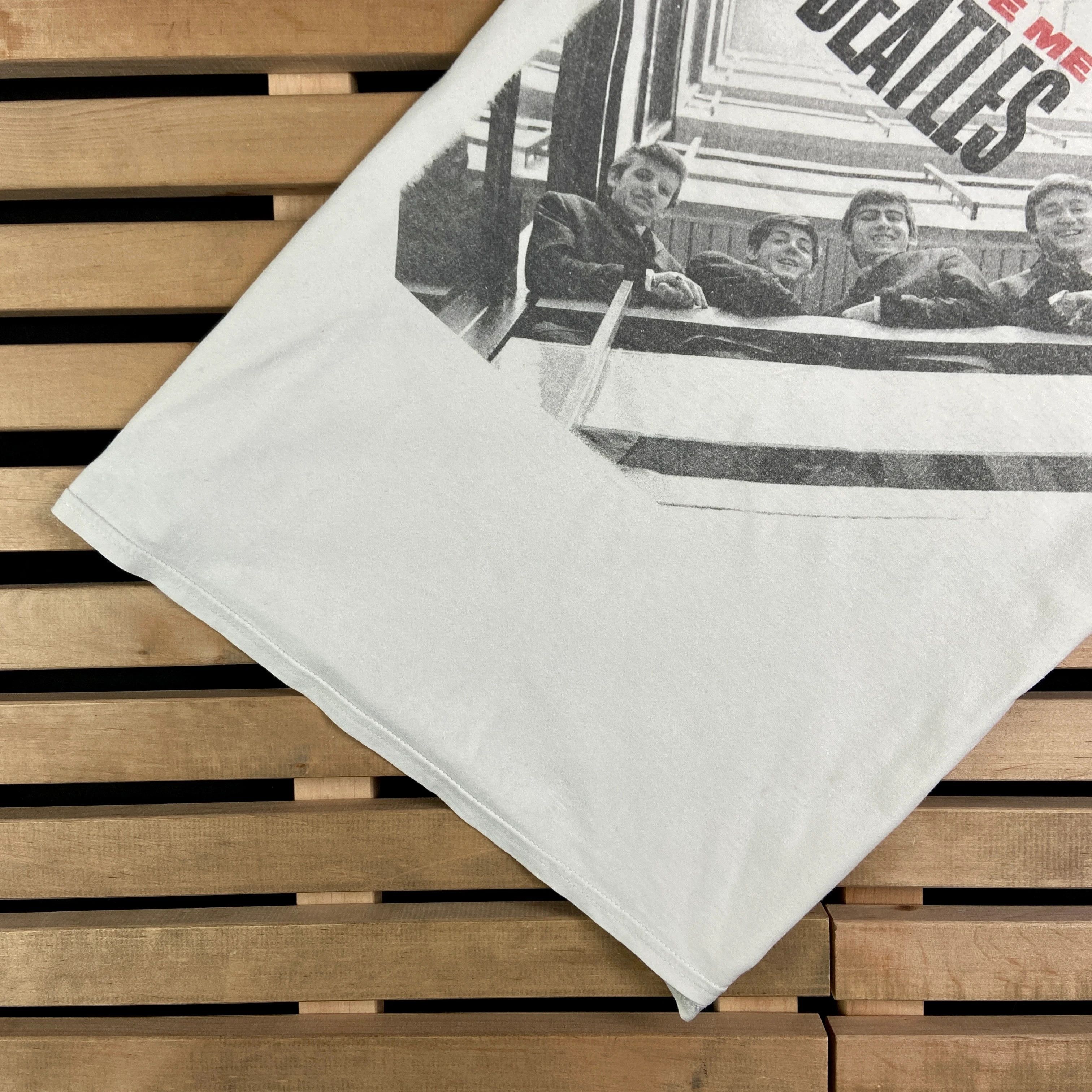 Band Tees × Vintage Mens Vintage T Shirt The Beatles Size M Please Me Size US M / EU 48-50 / 2 - 3 Thumbnail
