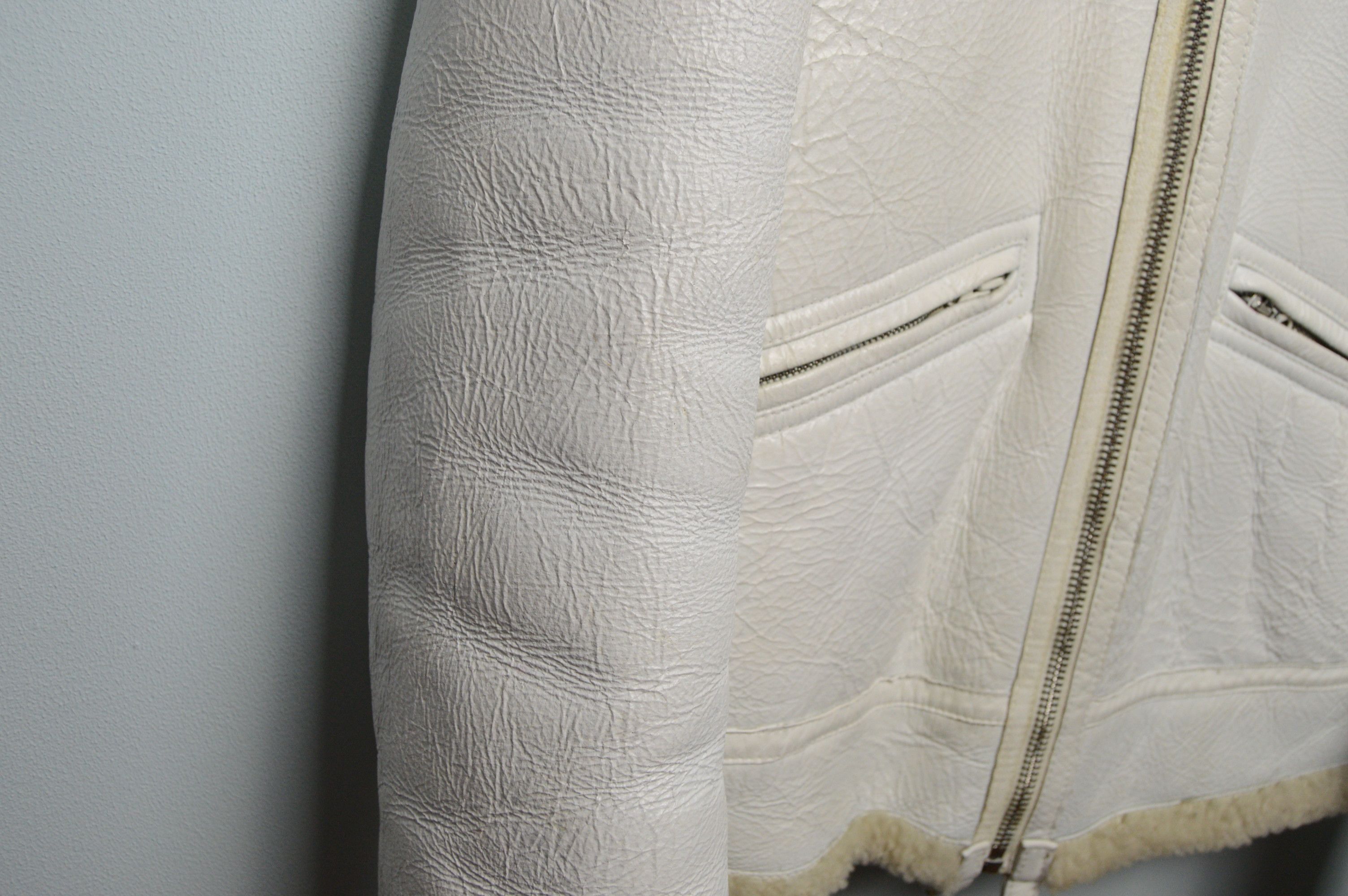 Stone Island STONE ISLAND HAND-PAINTED SHEEPSKIN JACKET Size US L / EU 52-54 / 3 - 9 Thumbnail