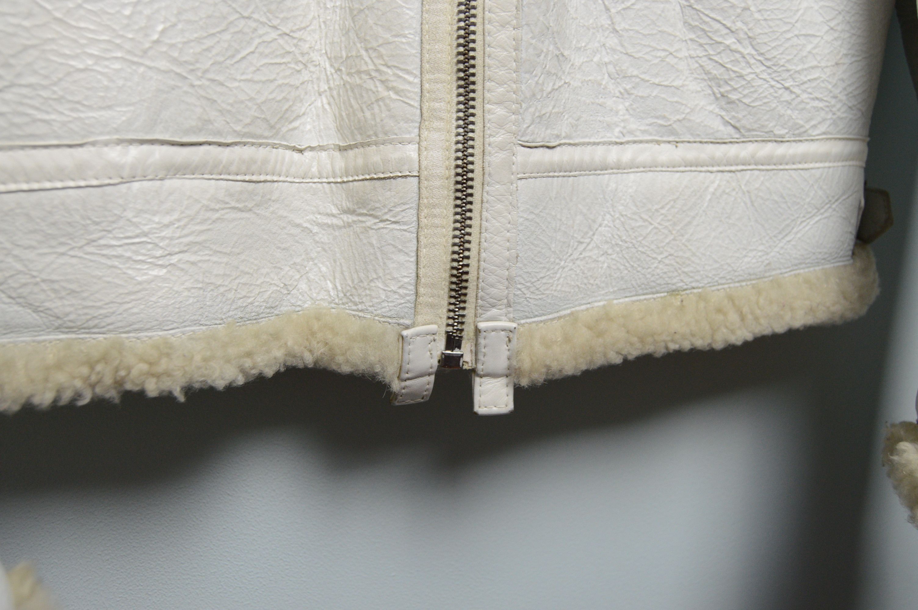 Stone Island STONE ISLAND HAND-PAINTED SHEEPSKIN JACKET Size US L / EU 52-54 / 3 - 11 Thumbnail