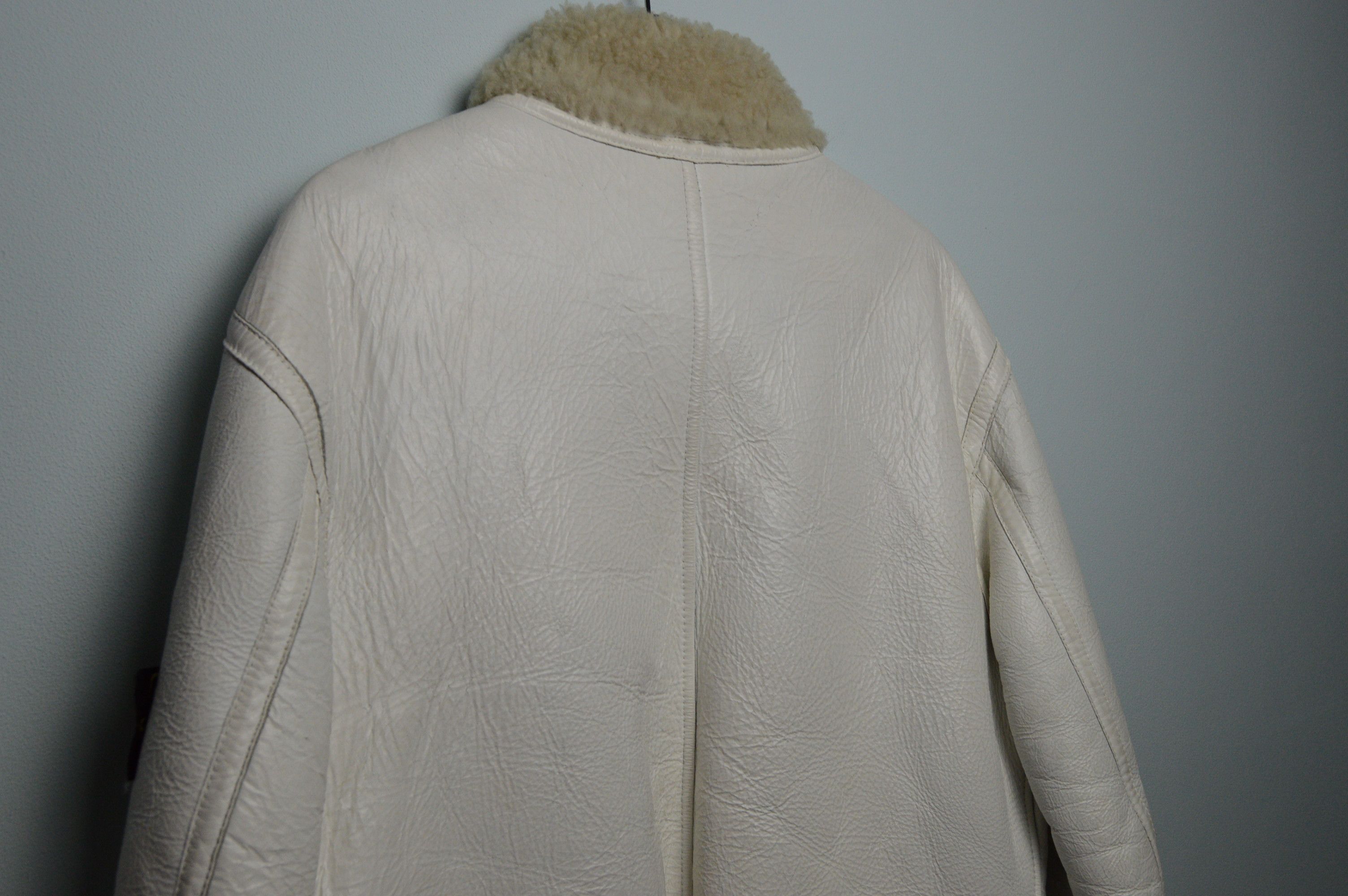 Stone Island STONE ISLAND HAND-PAINTED SHEEPSKIN JACKET Size US L / EU 52-54 / 3 - 20 Thumbnail