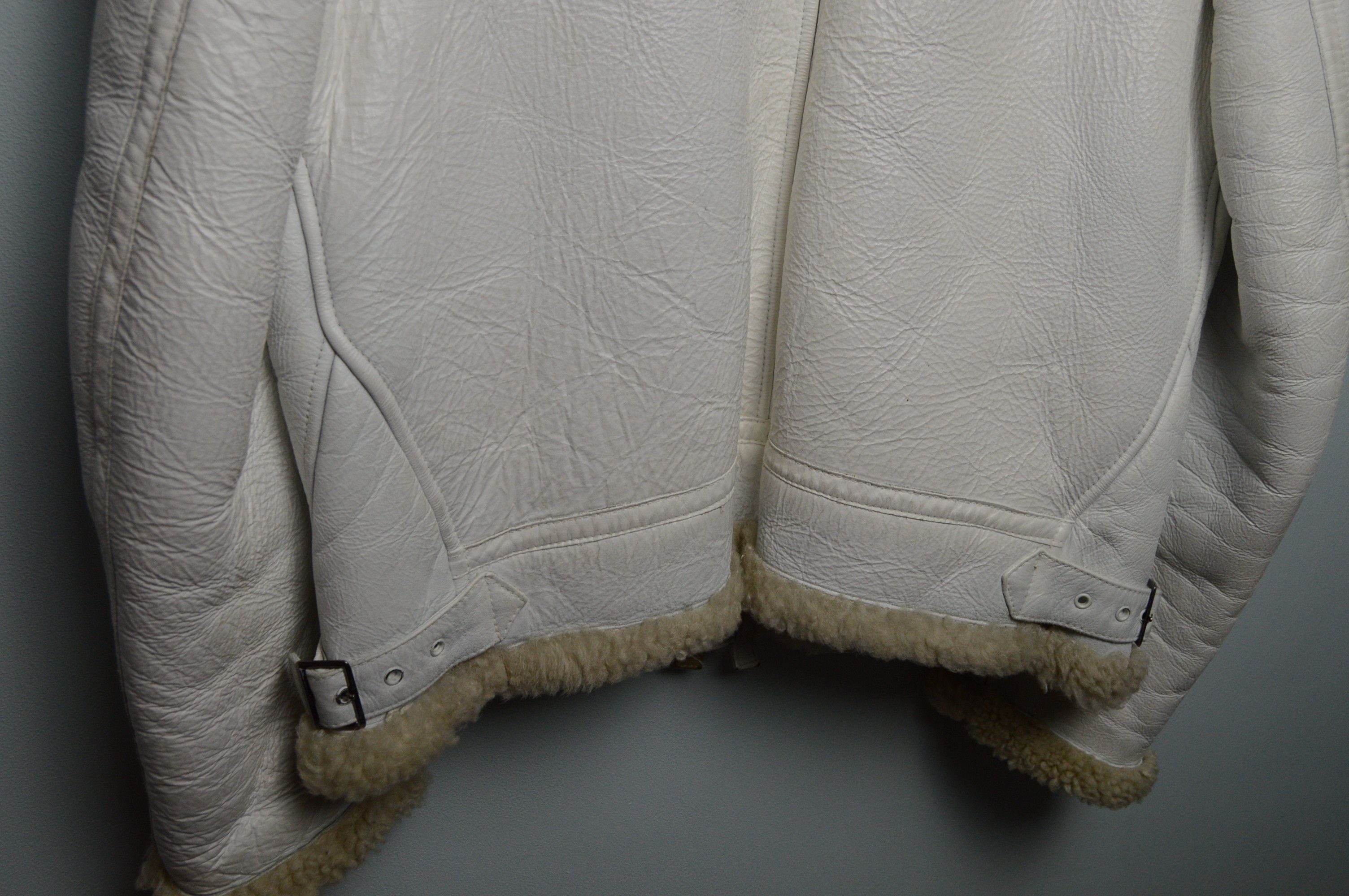 Stone Island STONE ISLAND HAND-PAINTED SHEEPSKIN JACKET Size US L / EU 52-54 / 3 - 19 Thumbnail