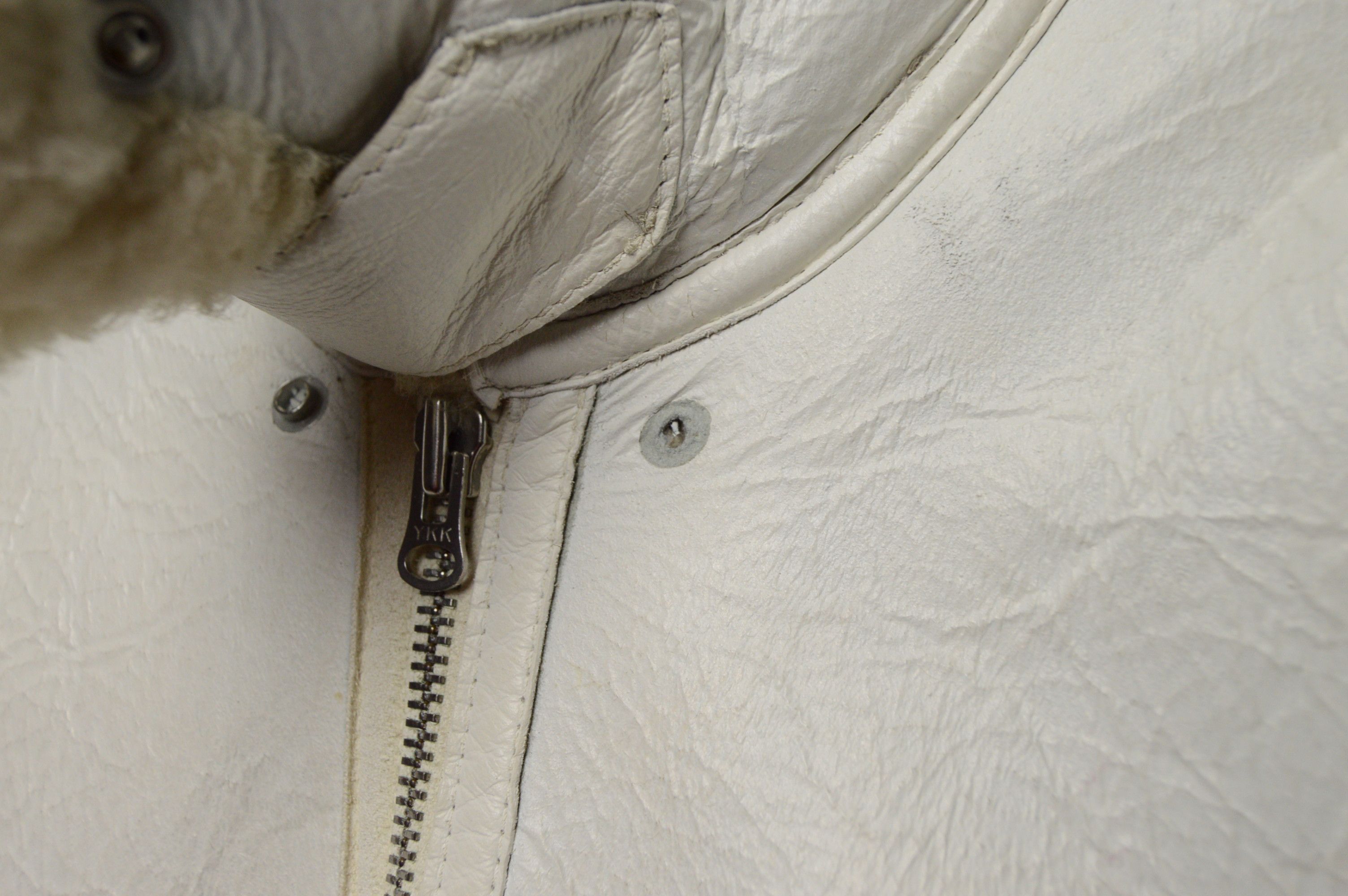 Stone Island STONE ISLAND HAND-PAINTED SHEEPSKIN JACKET Size US L / EU 52-54 / 3 - 24 Thumbnail