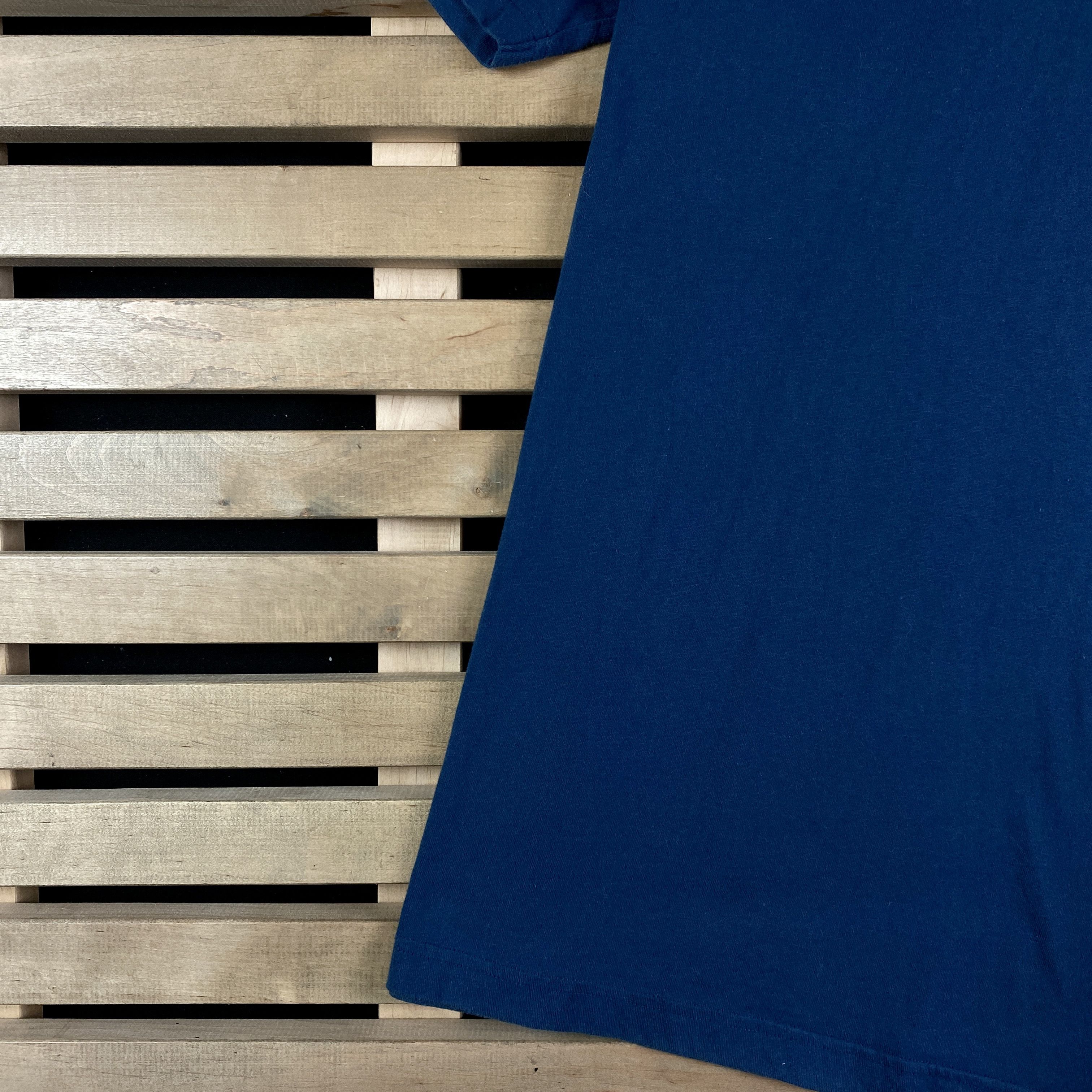 Reebok × Vintage Mens Vintage T Shirt Reebok Essentials Size S Blue Size US S / EU 44-46 / 1 - 3 Thumbnail