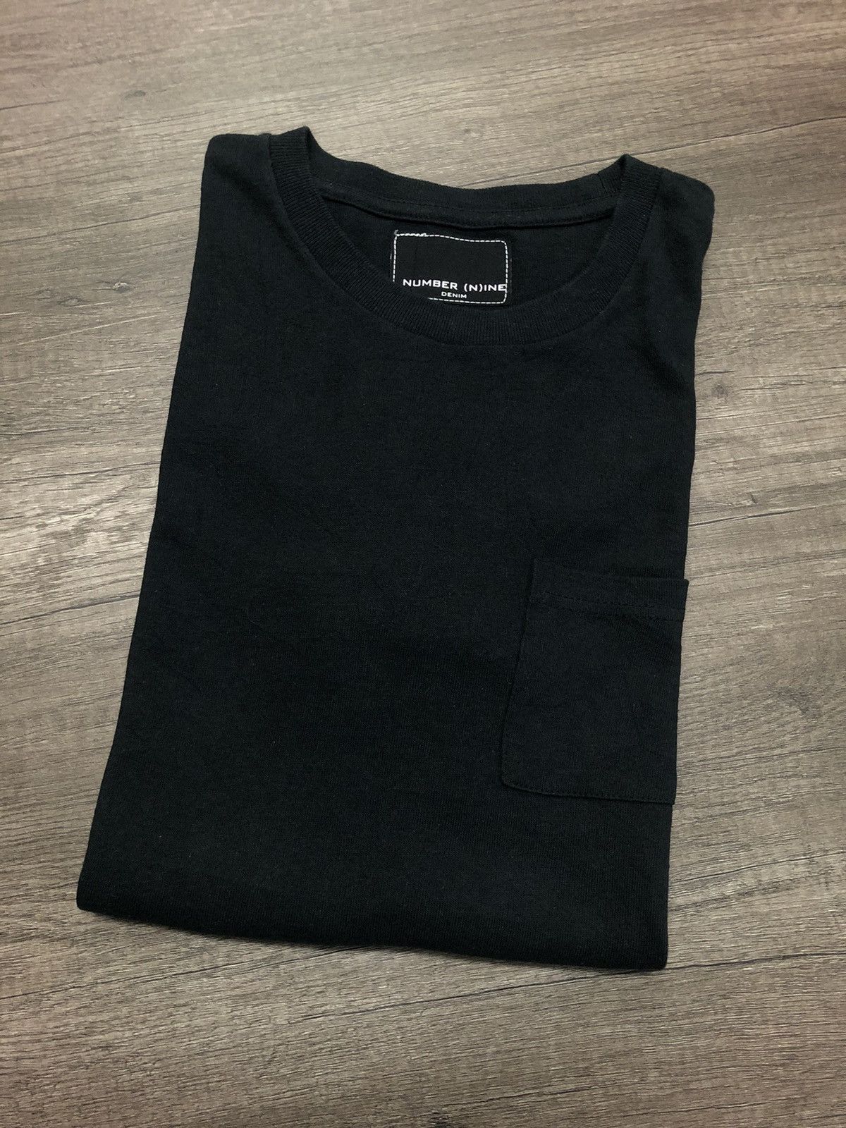 Number (N)ine × Vintage NUMBER (N)INE DENIM TEE SINGLE POCKET Size US M / EU 48-50 / 2 - 13 Thumbnail