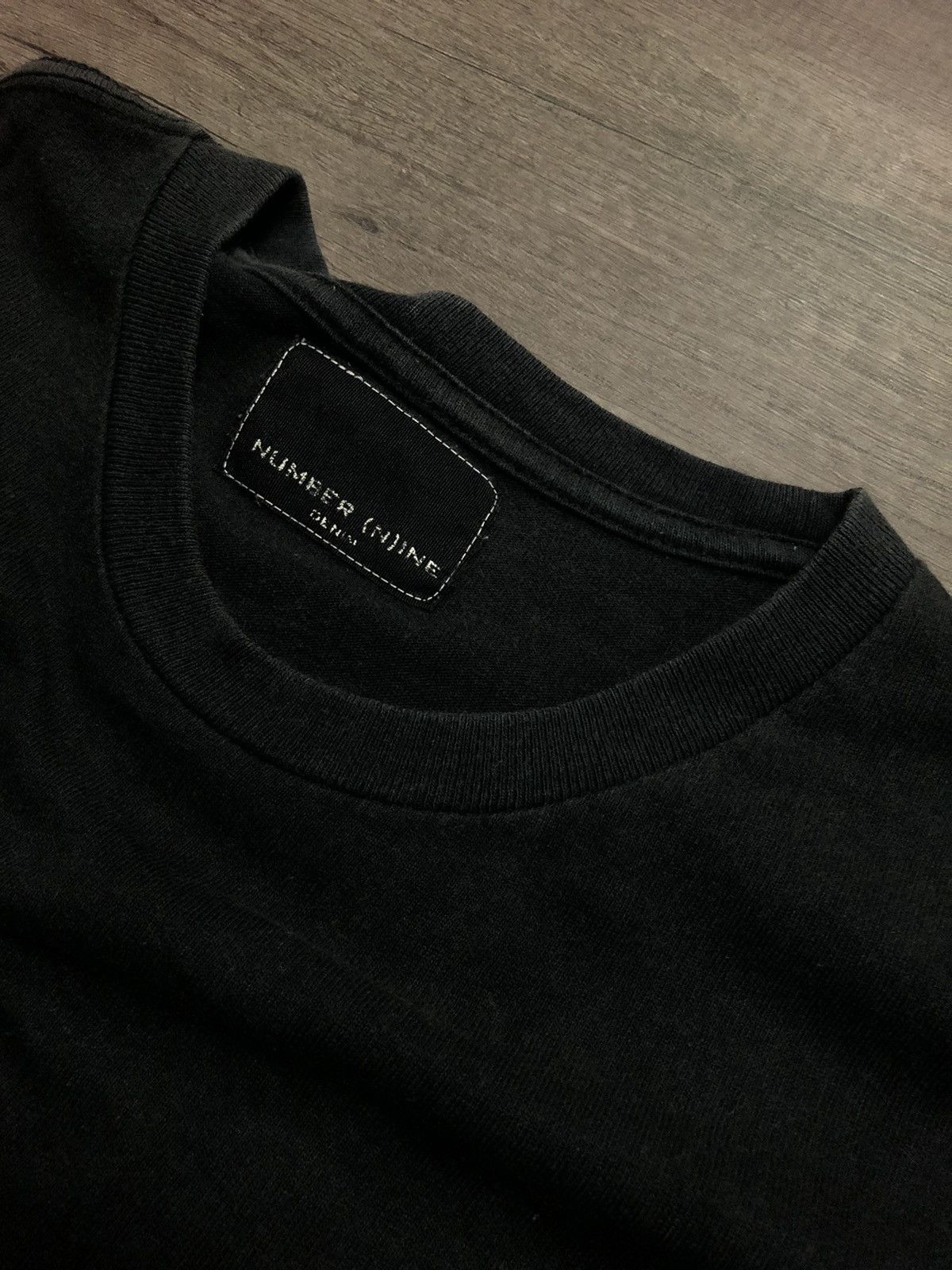 Number (N)ine × Vintage NUMBER (N)INE DENIM TEE SINGLE POCKET Size US M / EU 48-50 / 2 - 4 Thumbnail