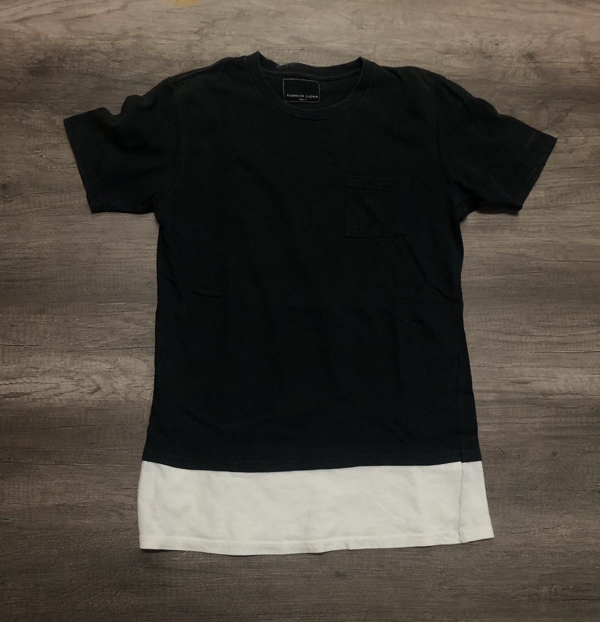 Number (N)ine × Vintage NUMBER (N)INE DENIM TEE SINGLE POCKET Size US M / EU 48-50 / 2 - 2 Thumbnail