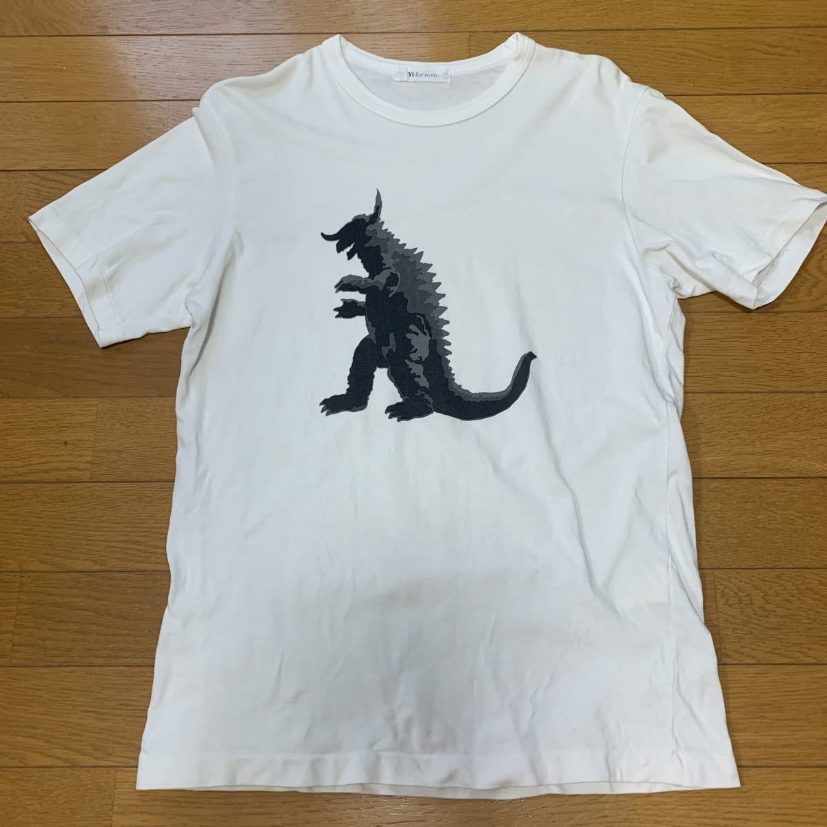 Pre-owned Yohji Yamamoto Y's For Men Godzilla T Shirt Aw01 In White