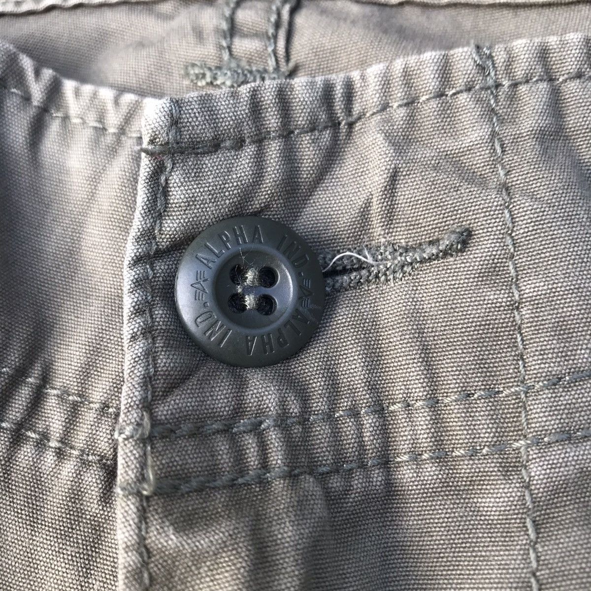 Alpha Industries 9 POCKET Vintage Alpha Industries Tactical Cargo Pants Size US 35 - 6 Thumbnail