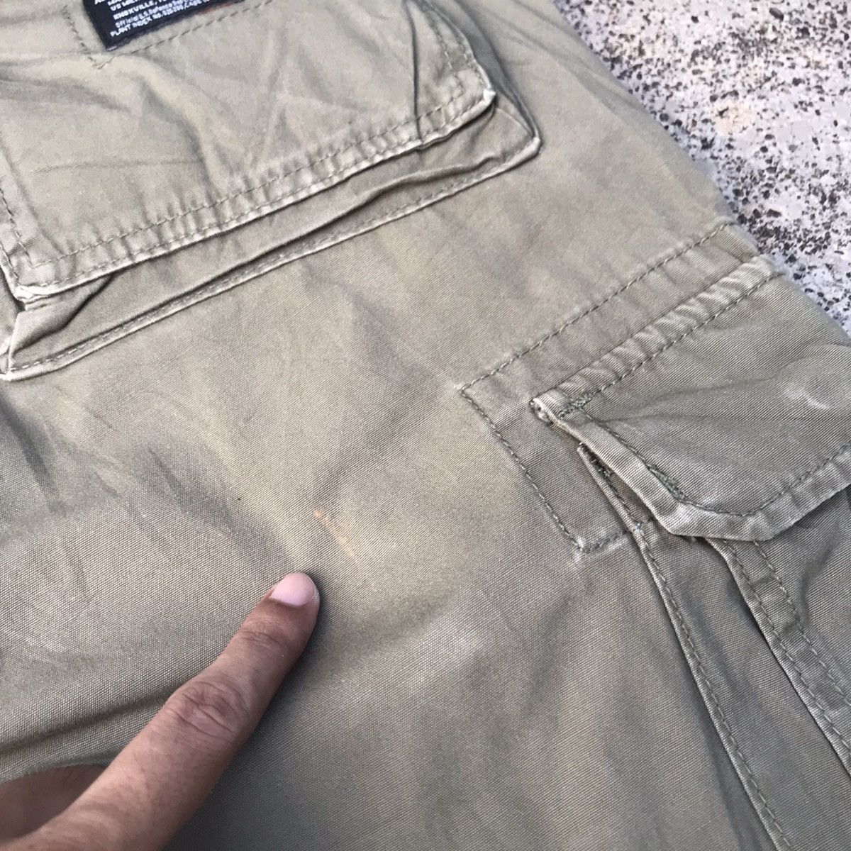 Alpha Industries 9 POCKET Vintage Alpha Industries Tactical Cargo Pants Size US 35 - 13 Thumbnail