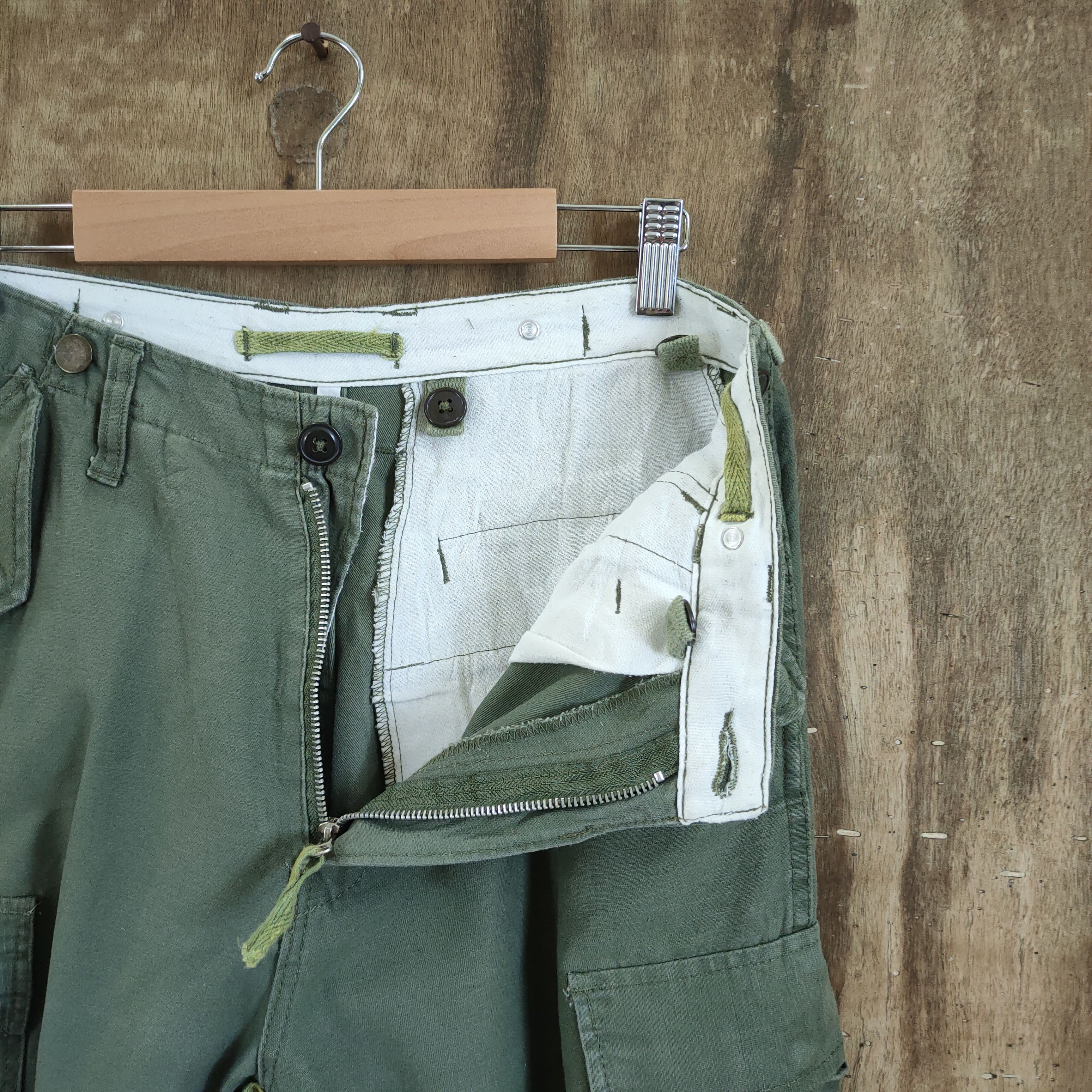 Japanese Brand W30 VINTAGE BONDAGE CARGO PANTS Size US 30 / EU 46 - 5 Thumbnail