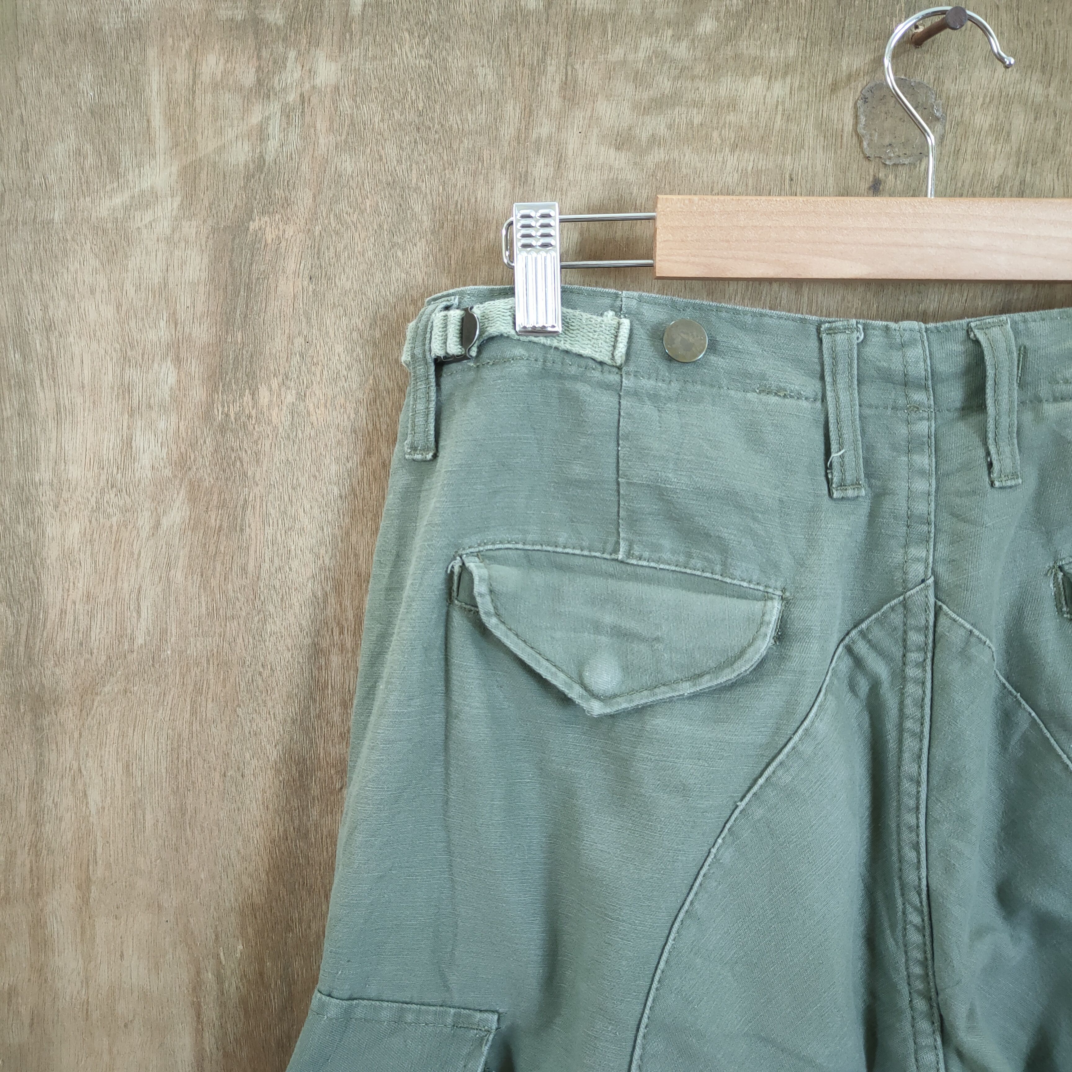 Japanese Brand W30 VINTAGE BONDAGE CARGO PANTS Size US 30 / EU 46 - 11 Thumbnail