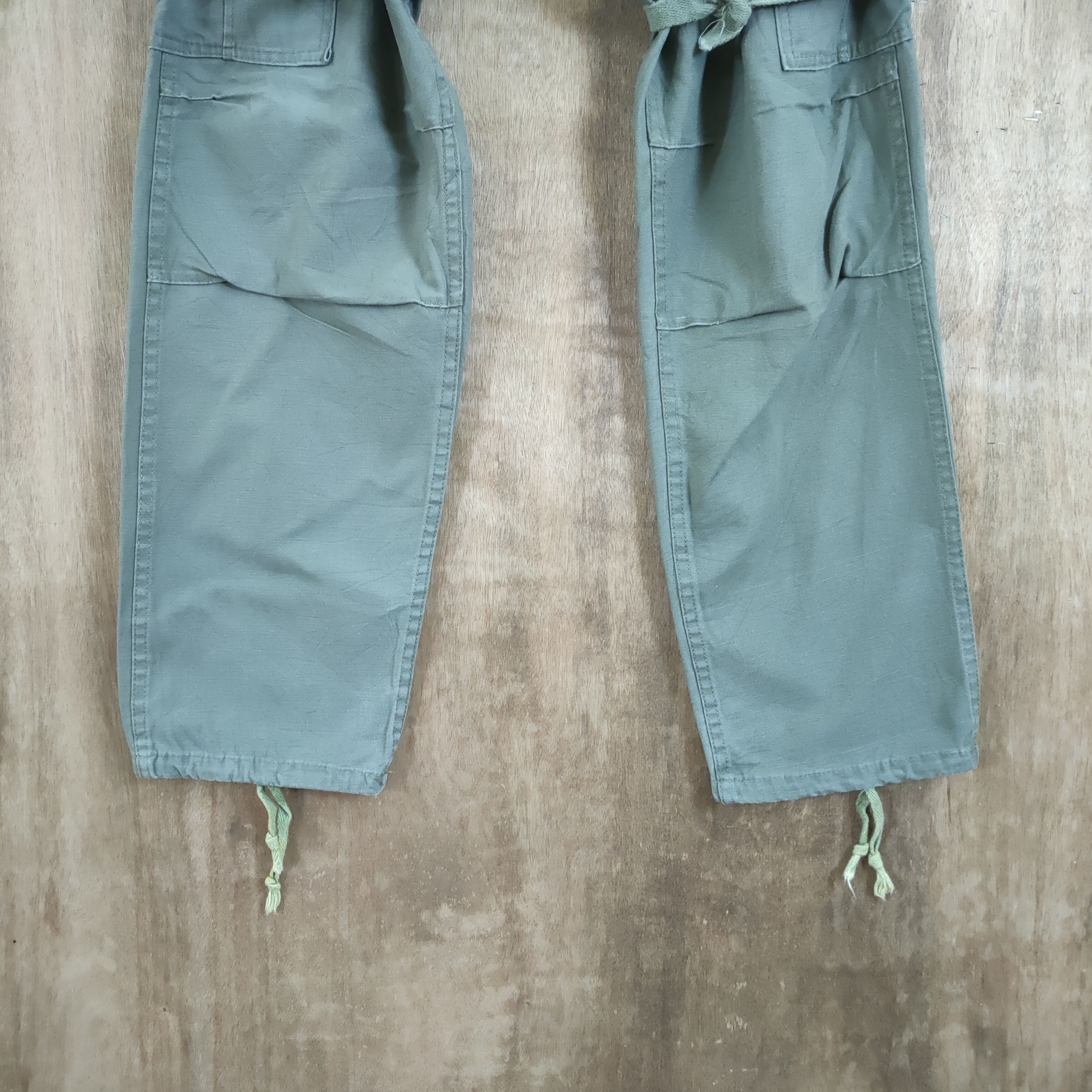 Japanese Brand W30 VINTAGE BONDAGE CARGO PANTS Size US 30 / EU 46 - 3 Thumbnail