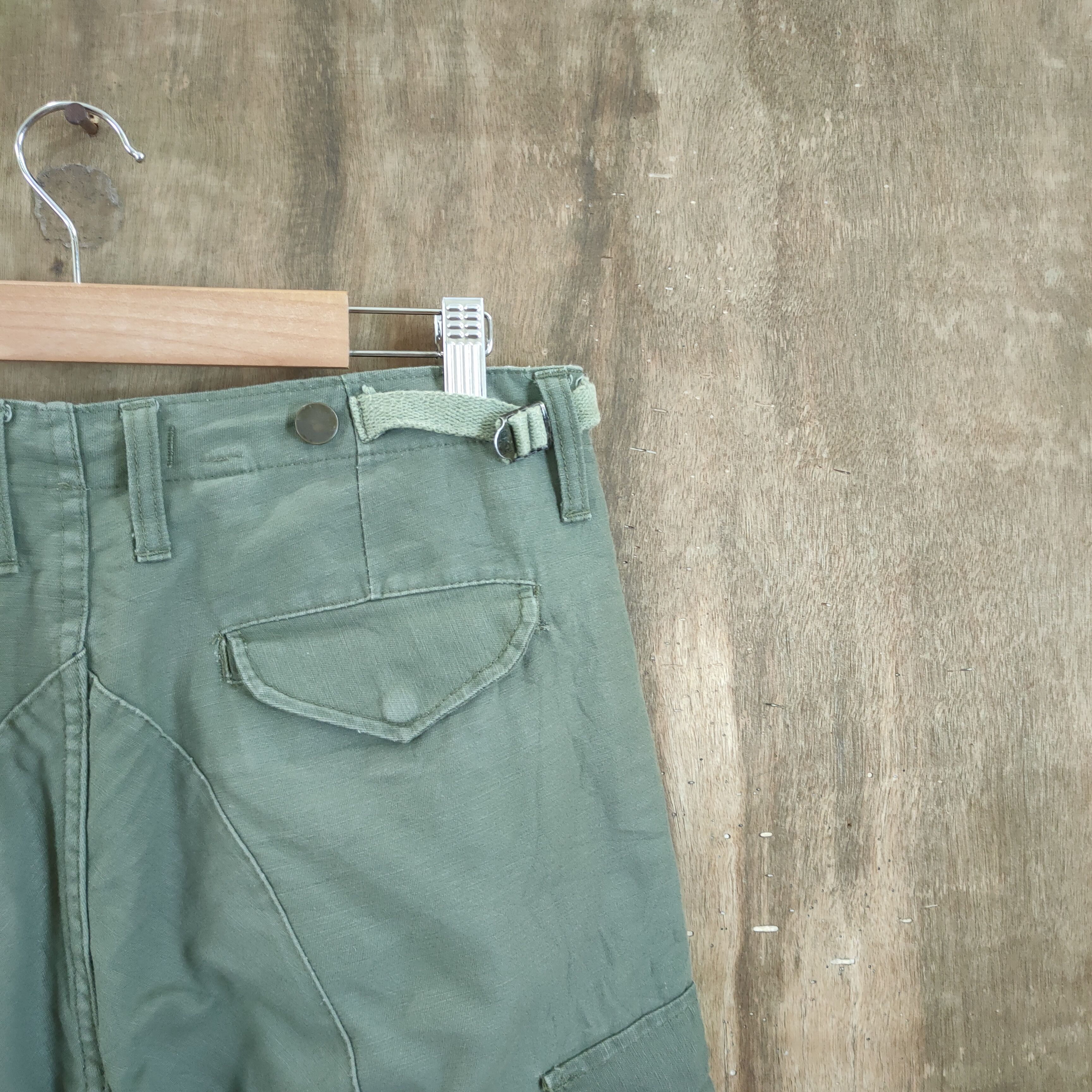 Japanese Brand W30 VINTAGE BONDAGE CARGO PANTS Size US 30 / EU 46 - 12 Thumbnail