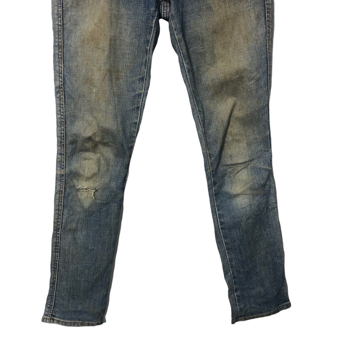 Camel Vintage Sweet Camel Skinny Distressed Denim Pants W30 Size 30" / US 8 / IT 44 - 3 Thumbnail