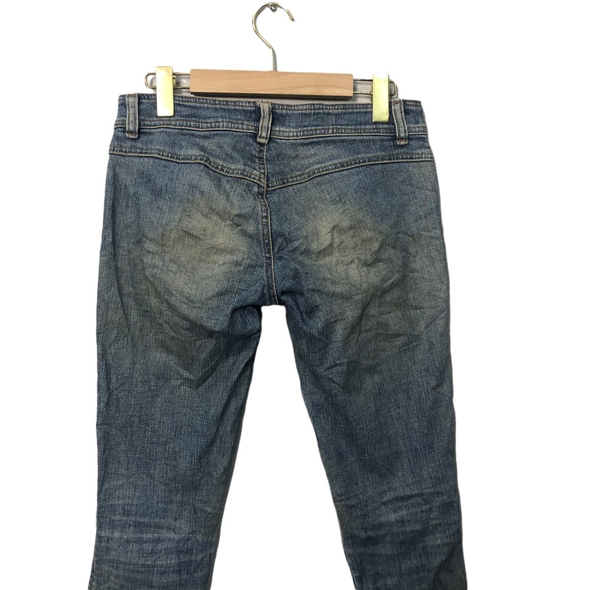 Camel Vintage Sweet Camel Skinny Distressed Denim Pants W30 Size 30" / US 8 / IT 44 - 7 Thumbnail