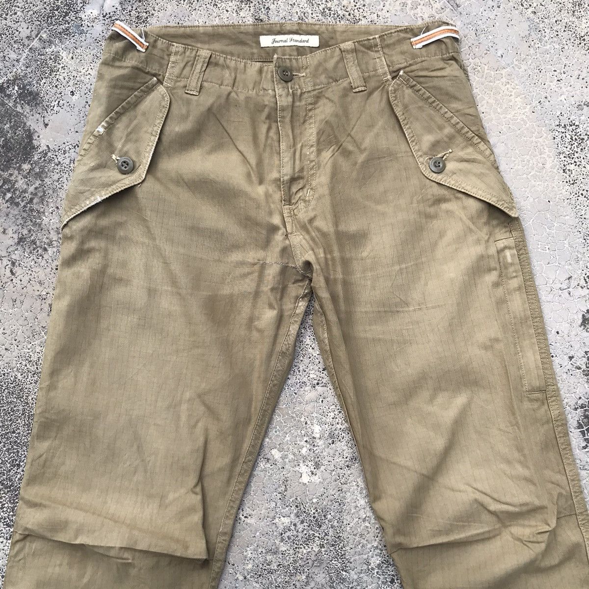 Japanese Brand Vintage Journal Standard Distressed Trousers Pants Size US 31 - 2 Thumbnail