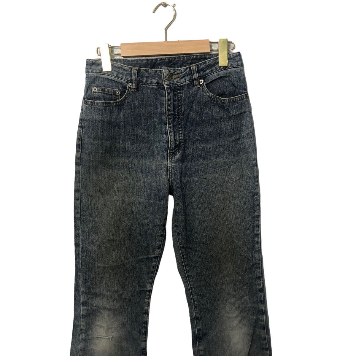 Vintage Vintage Unbranded Jeans Faded Distressed Denim Pants W28 Size US 28 / EU 44 - 2 Thumbnail