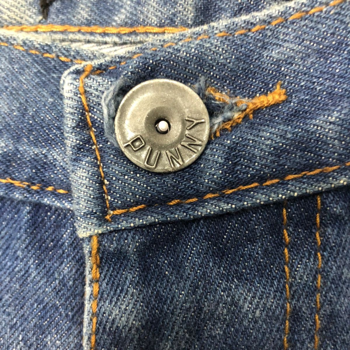 Vintage Vintage Punny Jeans Distressed Denim Pants W29 Size US 29 - 7 Thumbnail