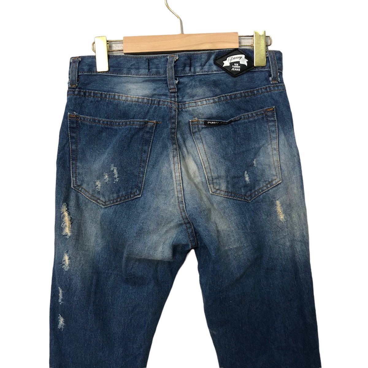 Vintage Vintage Punny Jeans Distressed Denim Pants W29 Size US 29 - 5 Thumbnail