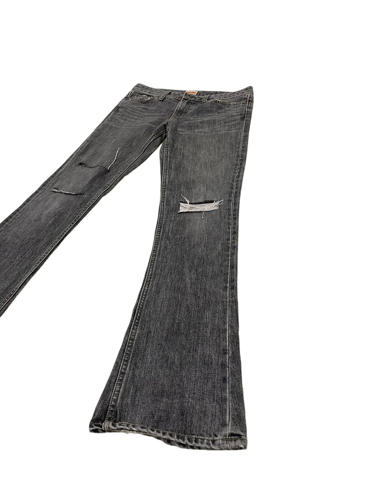 Japanese Brand Flare Jeans Sweet Camel Distress Denim Boot Cut 1🟦6 Size US 30 / EU 46 - 3 Thumbnail