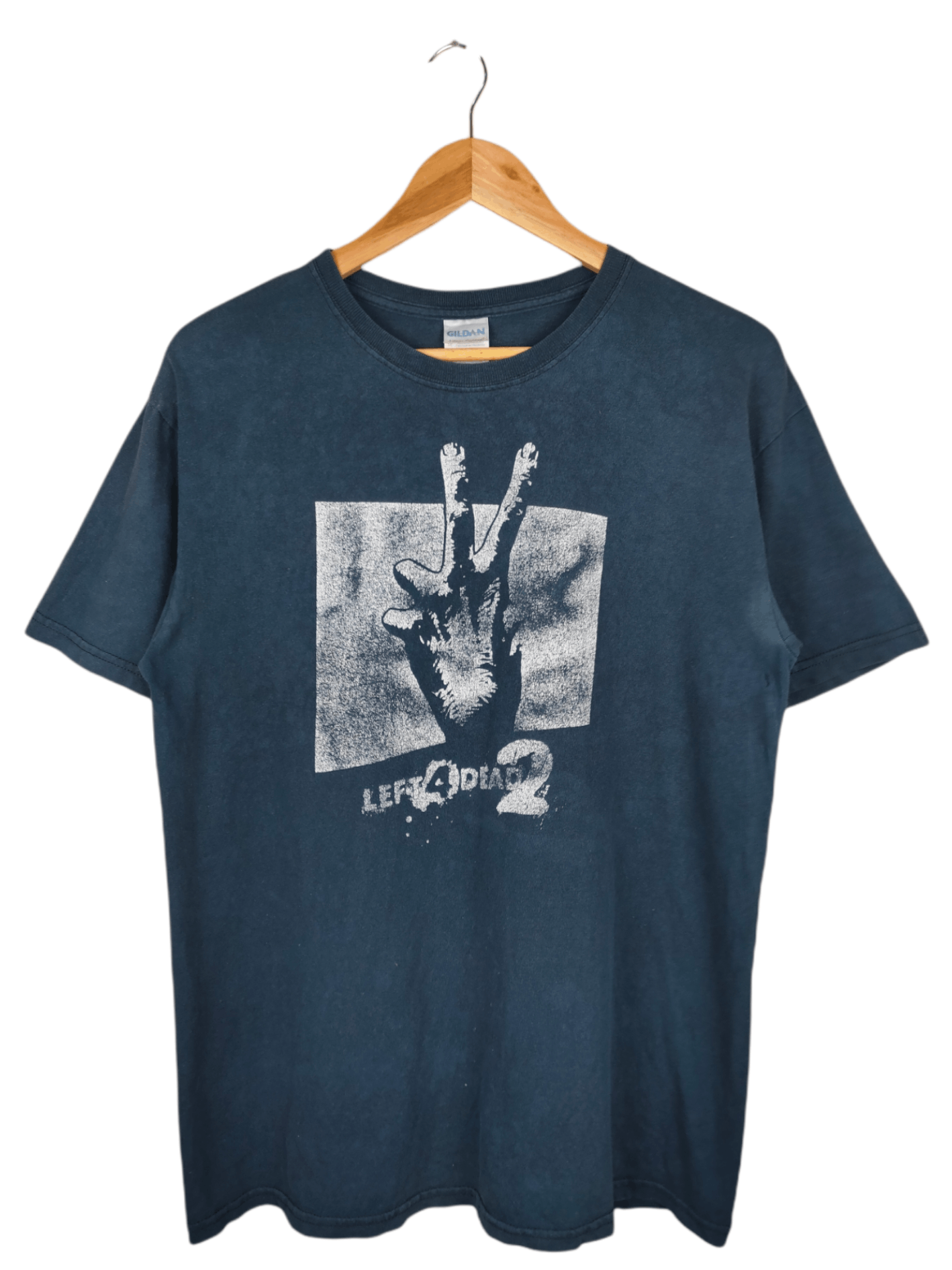 The Game Left 4 Dead 2 Survival Zombie Shooter Game Distressed Shirt Size US M / EU 48-50 / 2 - 1 Thumbnail
