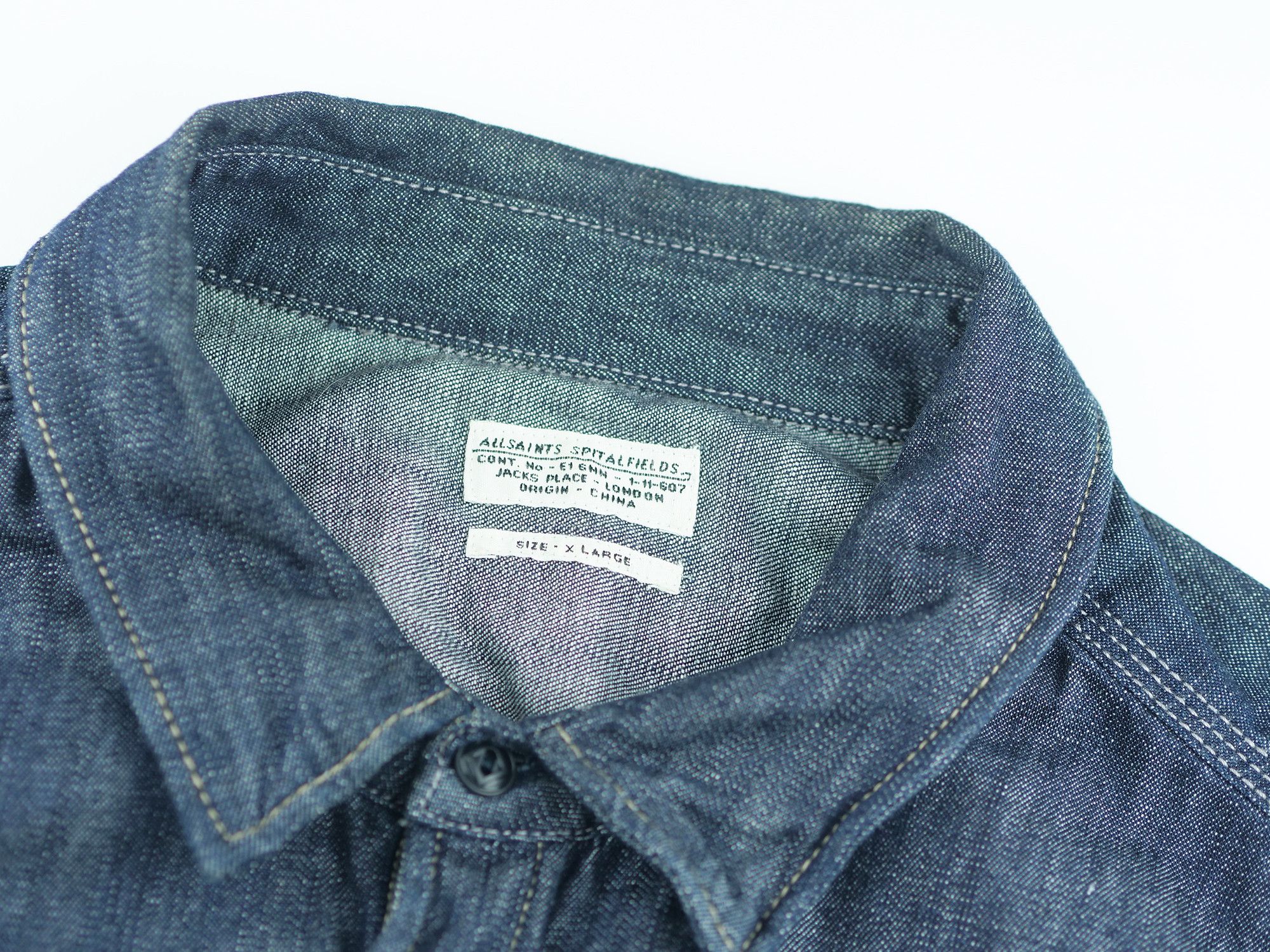 Allsaints Allsaints shirt Size US XL / EU 56 / 4 - 3 Thumbnail