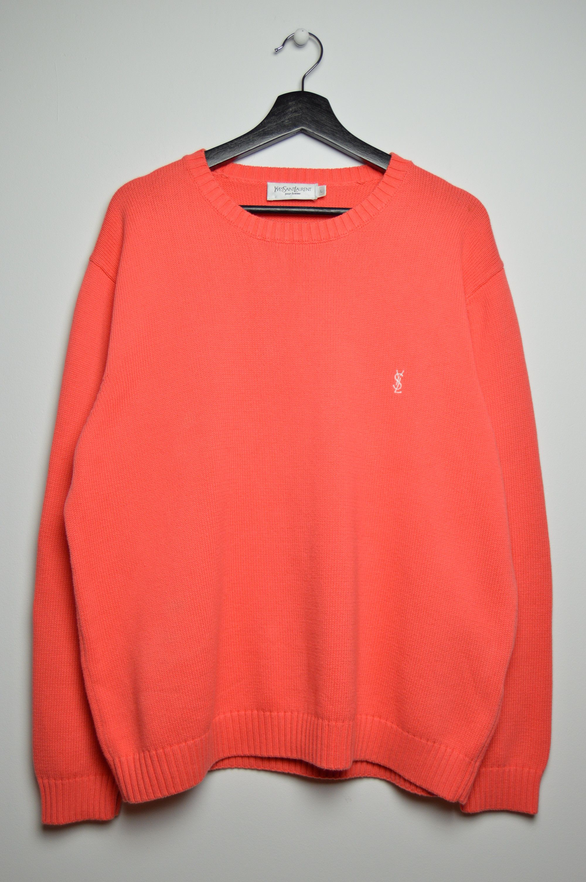 Yves Saint Laurent YSL crewneck sweater Size US L / EU 52-54 / 3 - 2 Thumbnail