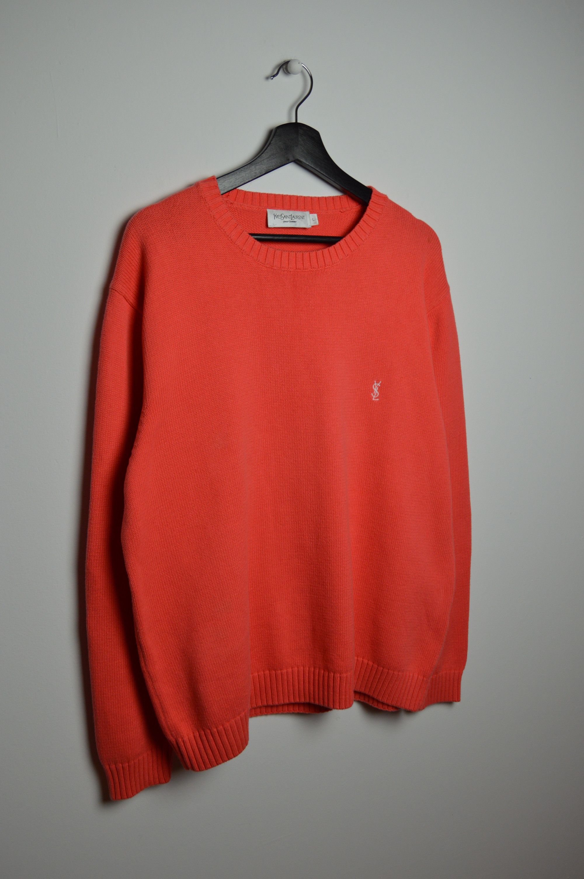 Yves Saint Laurent YSL crewneck sweater Size US L / EU 52-54 / 3 - 5 Thumbnail
