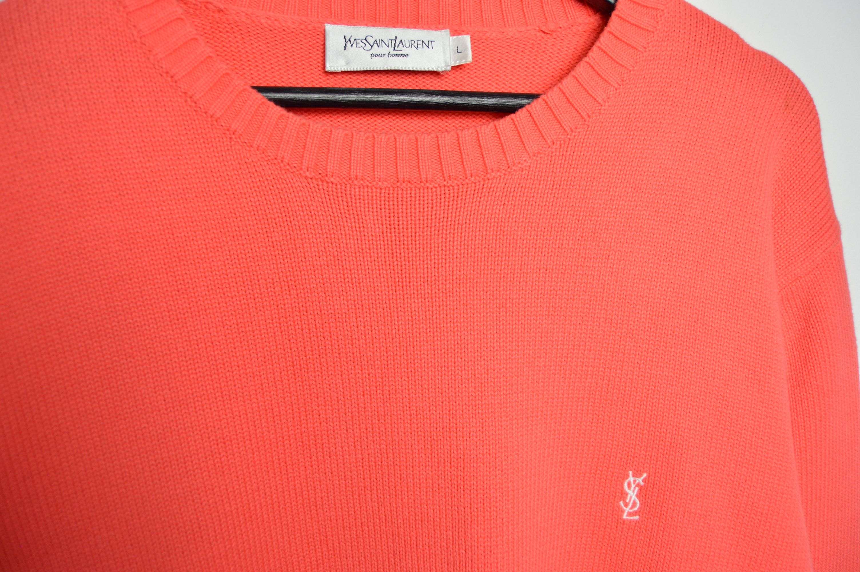 Yves Saint Laurent YSL crewneck sweater Size US L / EU 52-54 / 3 - 4 Thumbnail