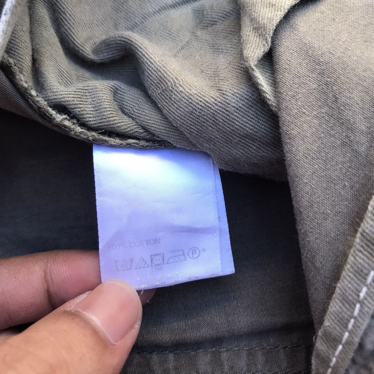Japanese Brand Vintage Japanese Big Pocket Faded Tactical Cargo Pants Size US 32 / EU 48 - 11 Thumbnail